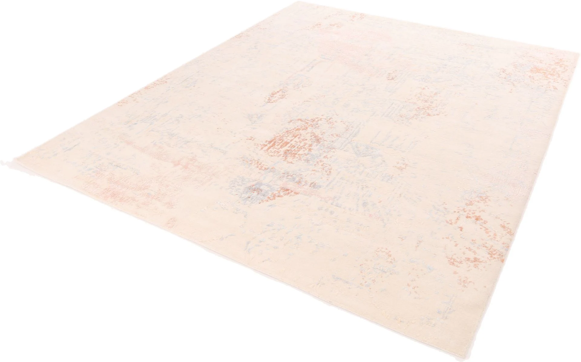 Indian Rug 304 × 257 cm, Wool & Silk, hand-knotted