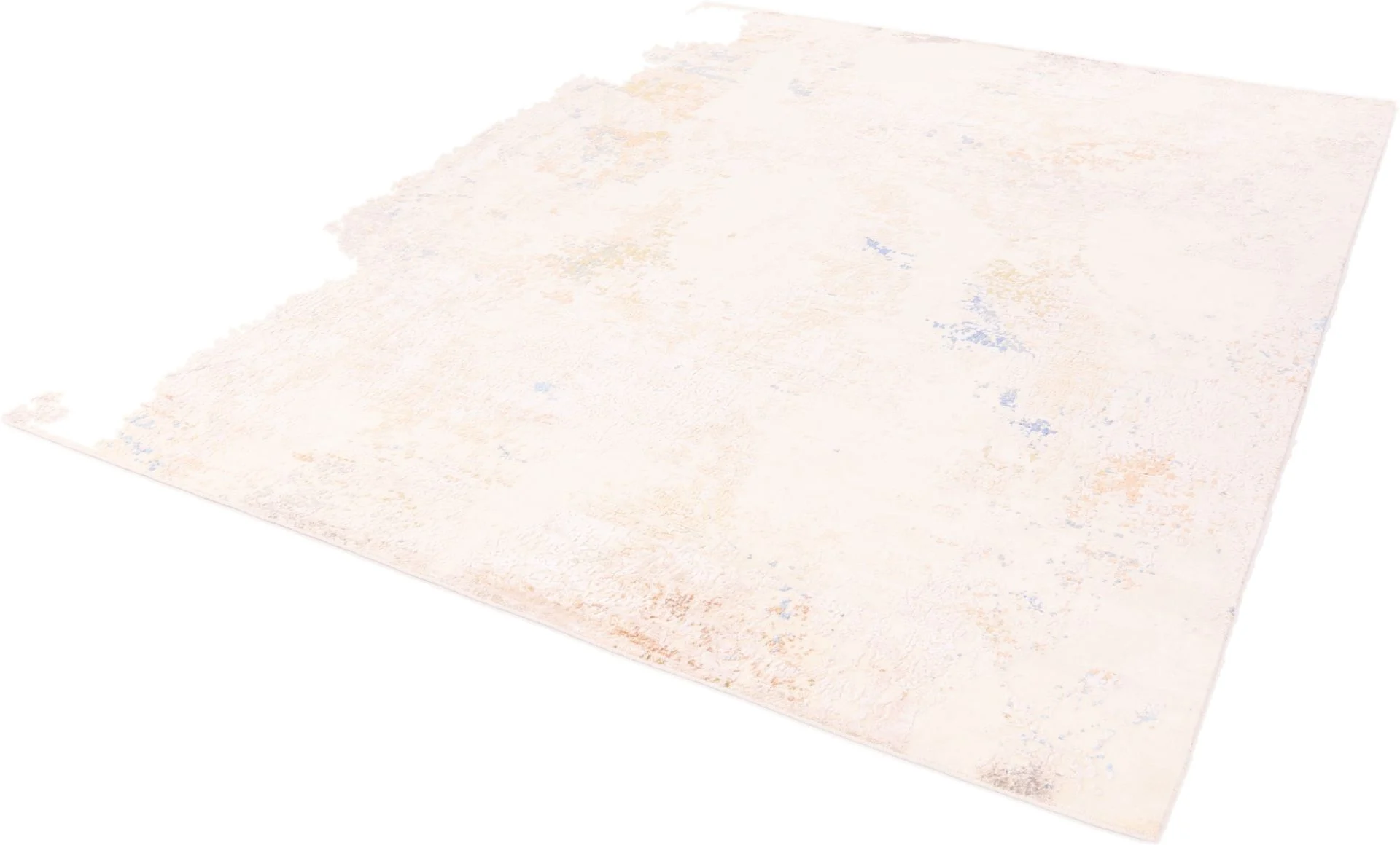 Indian Rug — hand-knotted, 305 × 248 cm, Wool & Silk
