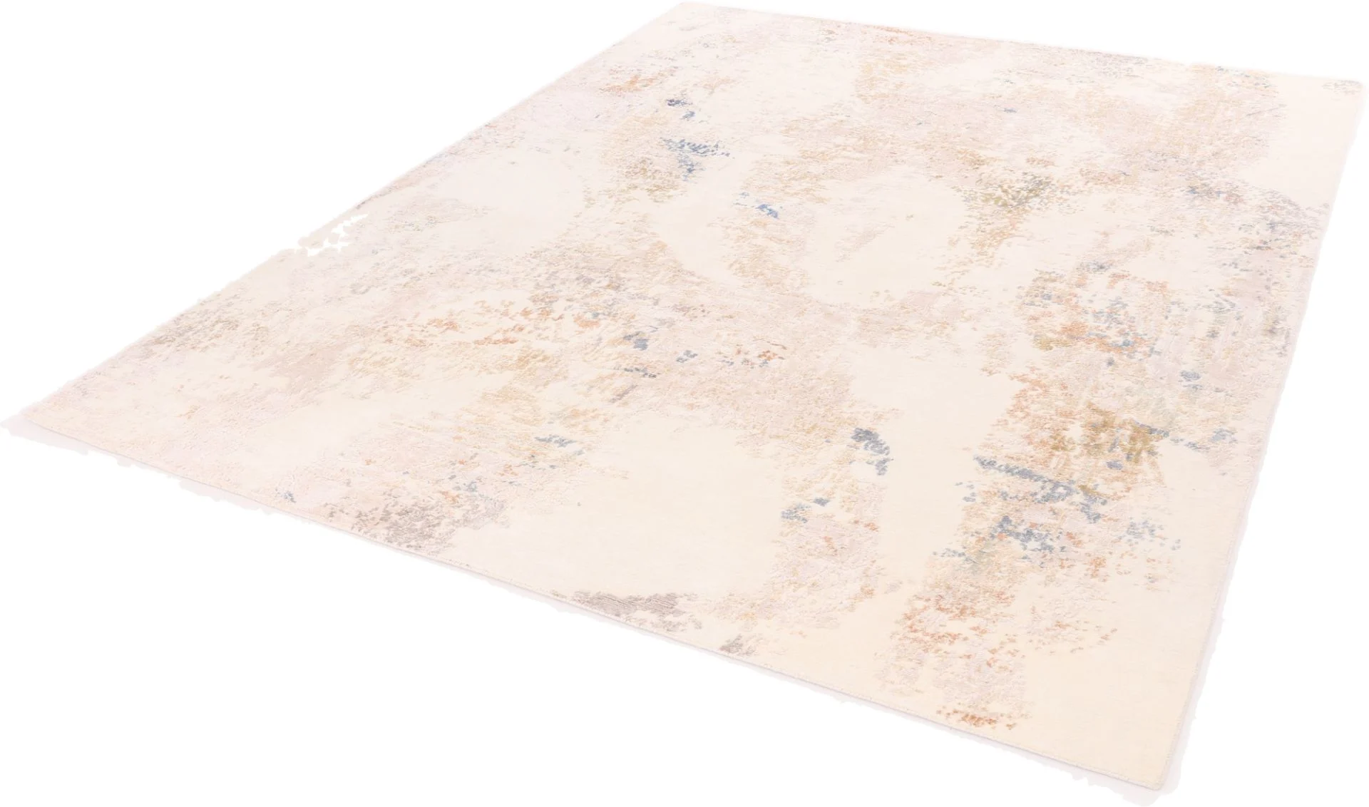 Indian Rug — hand-knotted, 305 × 248 cm, Wool & Silk