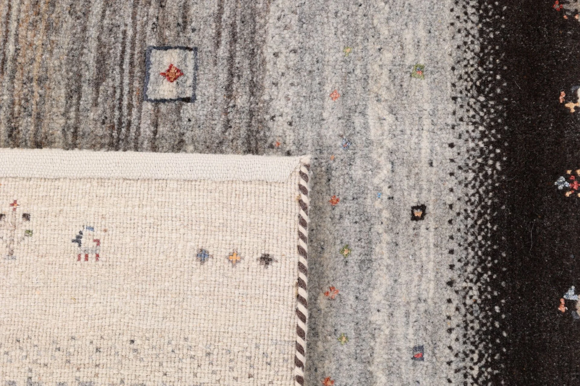 Loribaft Indian Rug 305 × 247 cm, Wool & Silk, hand-knotted