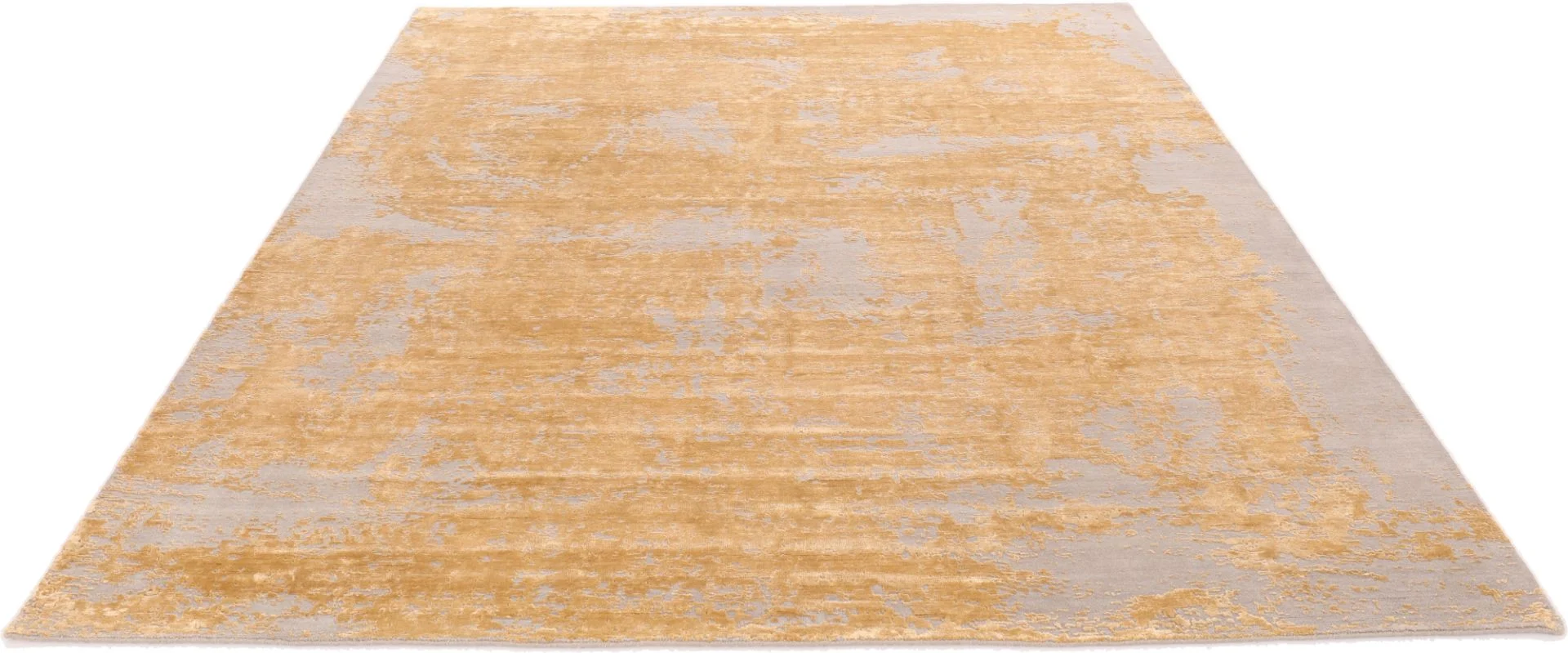 Indian Rug 301 × 250 cm, Wool & Silk, hand-knotted
