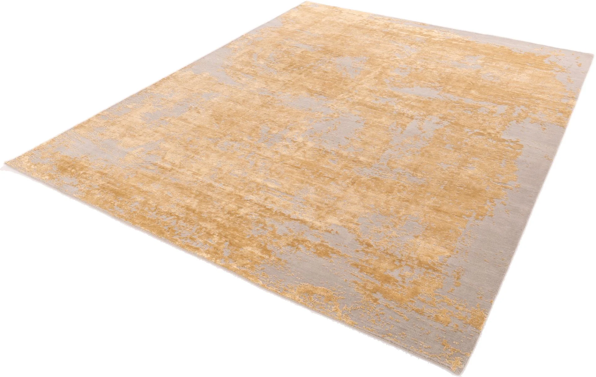 Indian Rug 301 × 250 cm, Wool & Silk, hand-knotted