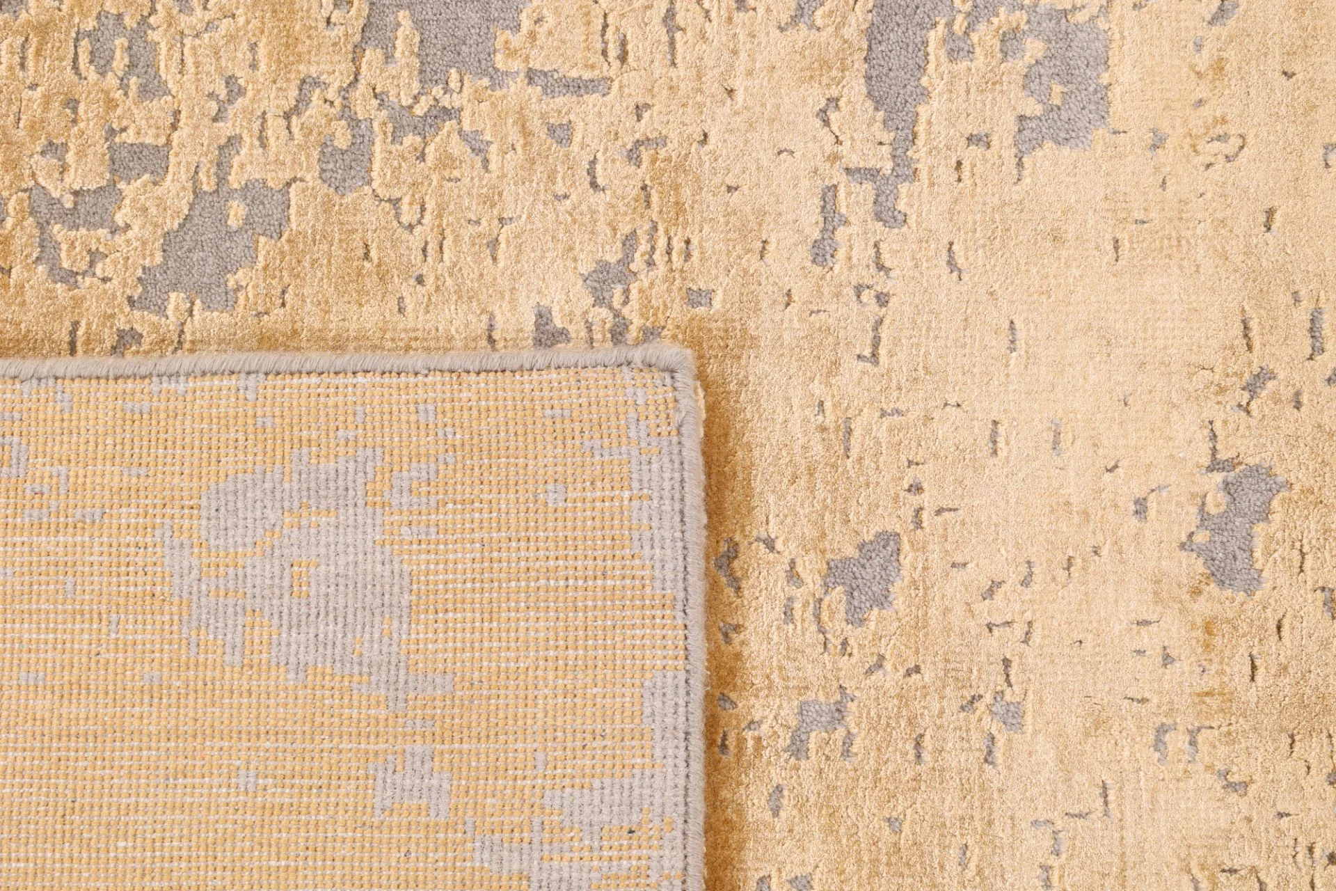 Indian Rug 301 × 250 cm, Wool & Silk, hand-knotted