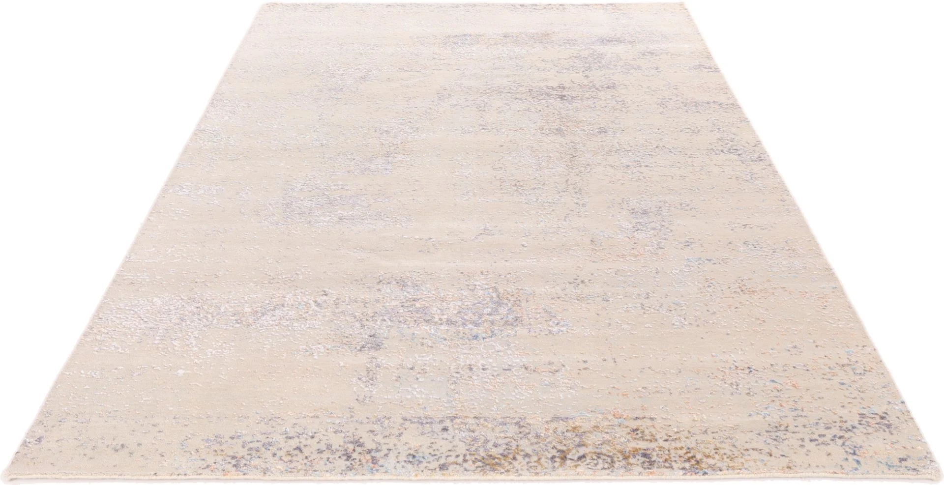 Indian Rug 307 × 208 cm, Wool & Silk, hand-knotted