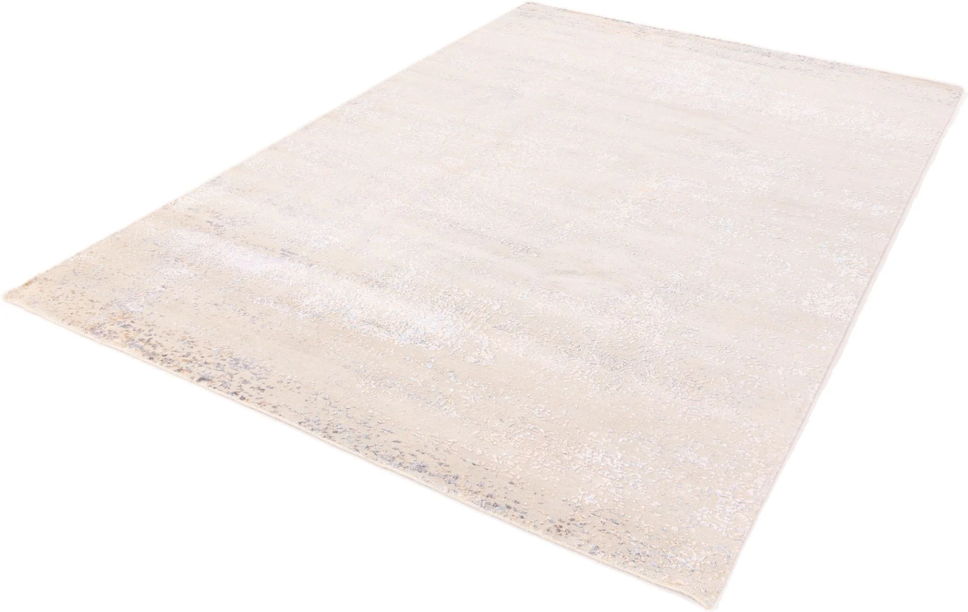 Indian Rug 307 × 208 cm, Wool & Silk, hand-knotted