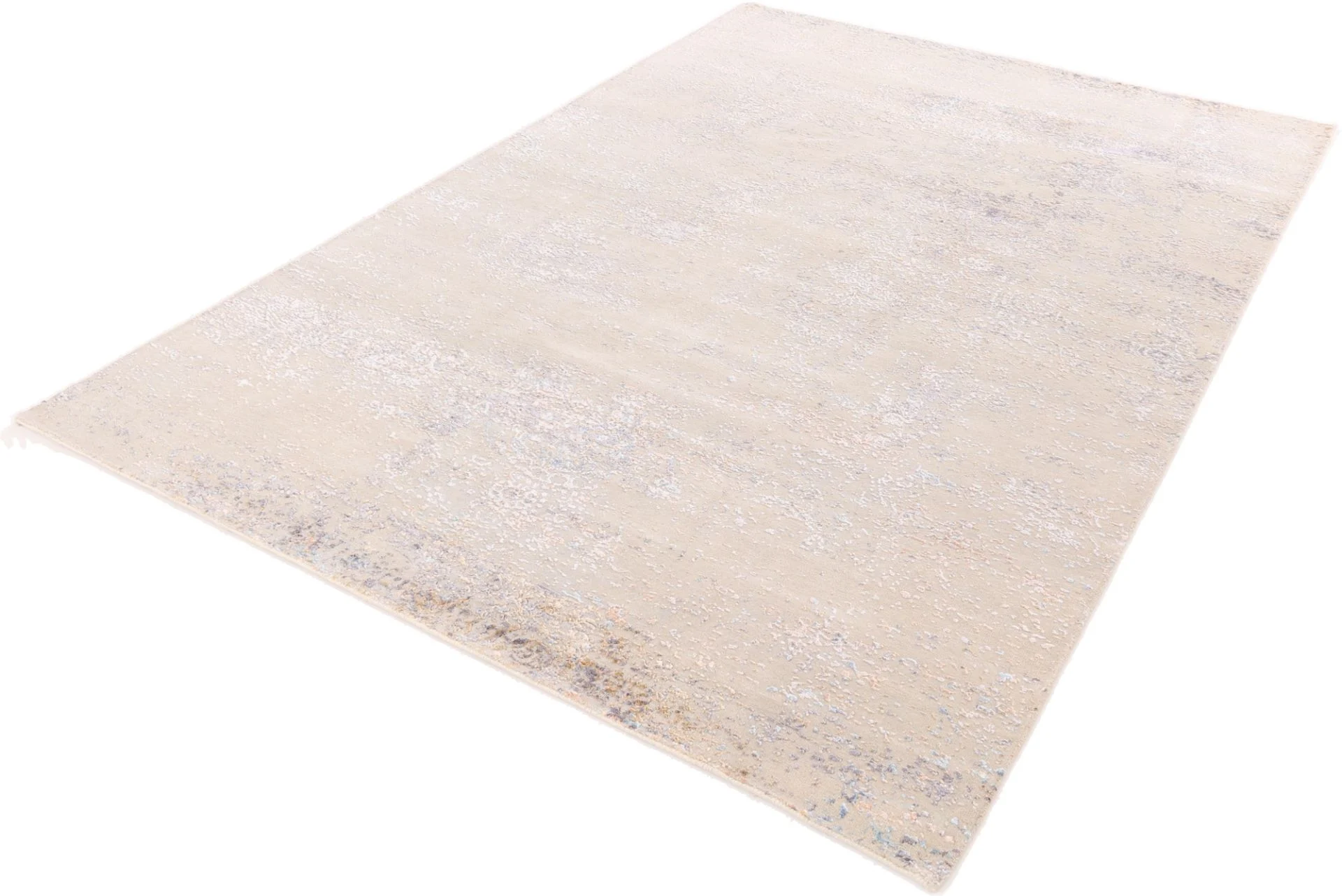 Indian Rug 307 × 208 cm, Wool & Silk, hand-knotted