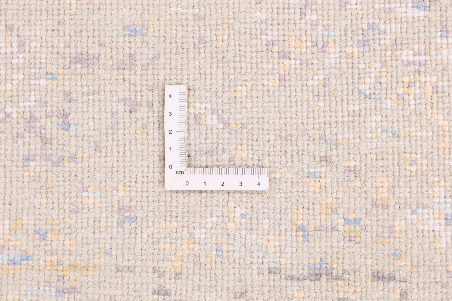 Indian Rug 307 × 208 cm, Wool & Silk, hand-knotted