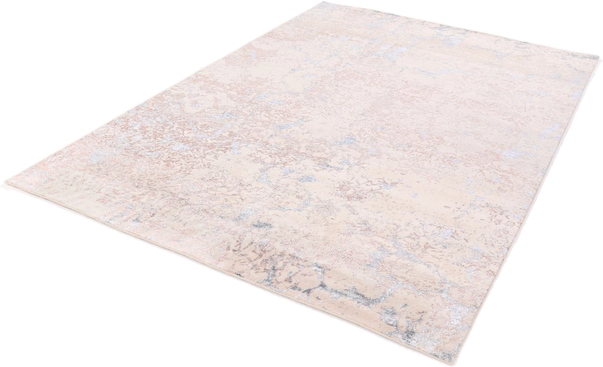 Indian Rug — hand-knotted, 301 × 205 cm, Wool & Silk