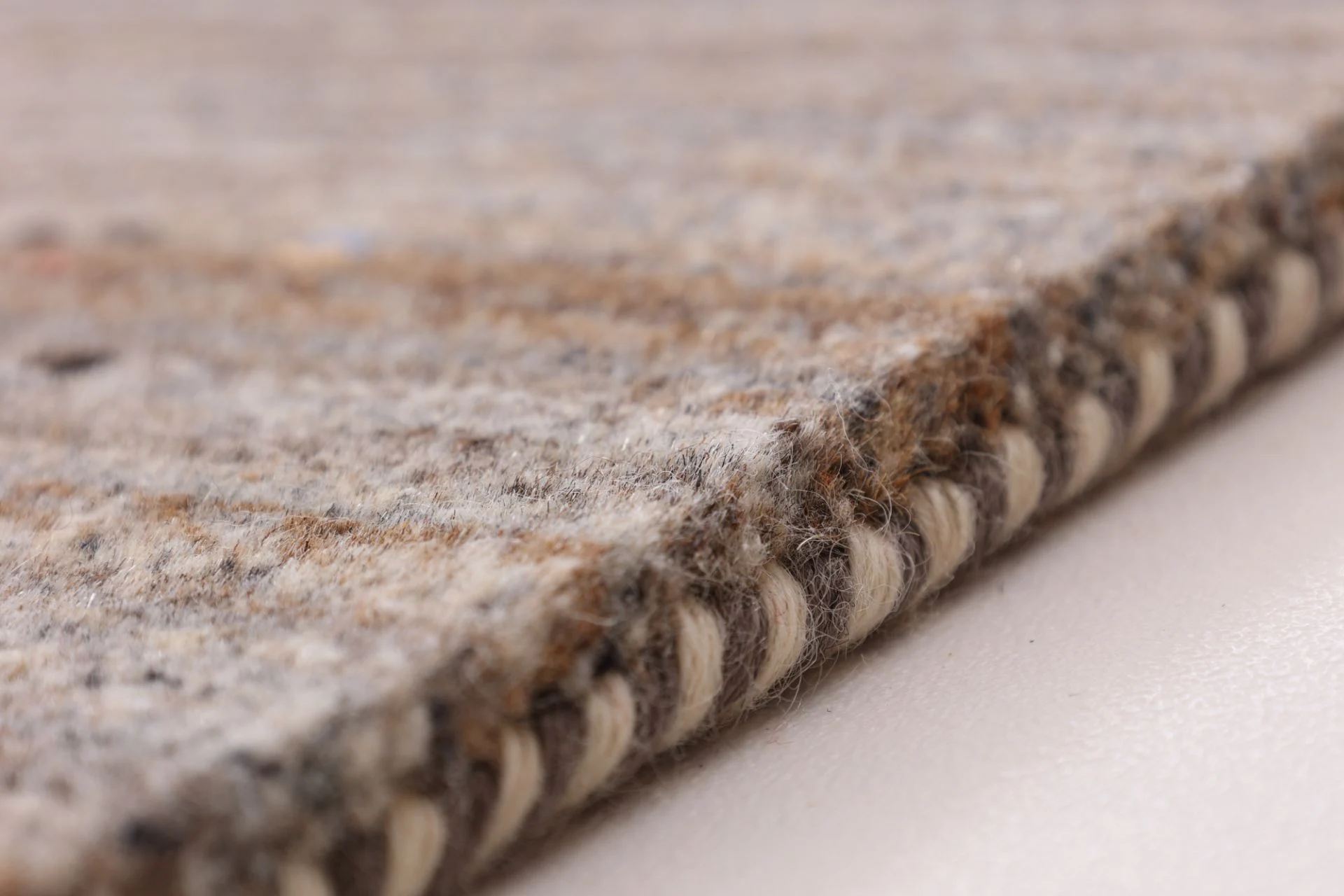 Loribaft Indian Rug — hand-knotted, 348 × 242 cm, Wool & Silk