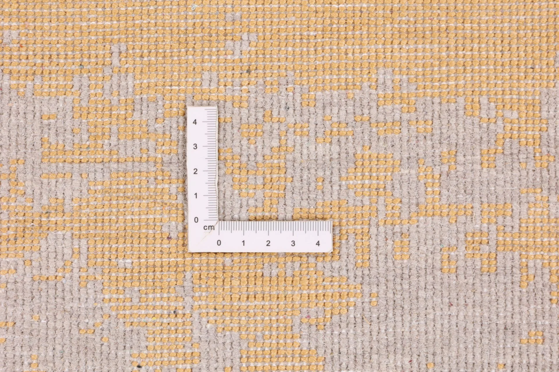 Hand-Knotted Wool & Silk Indian Rug, 242 × 171 cm