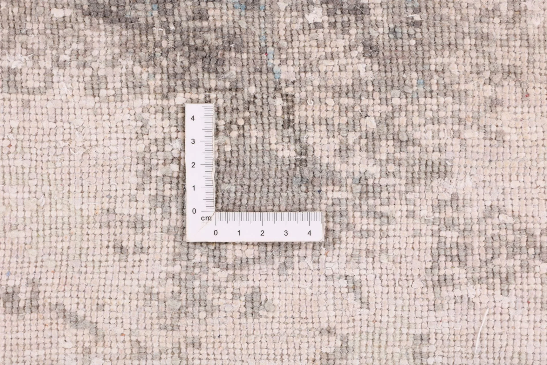 Hand-Knotted Wool & Silk Indian Rug, 244 × 171 cm