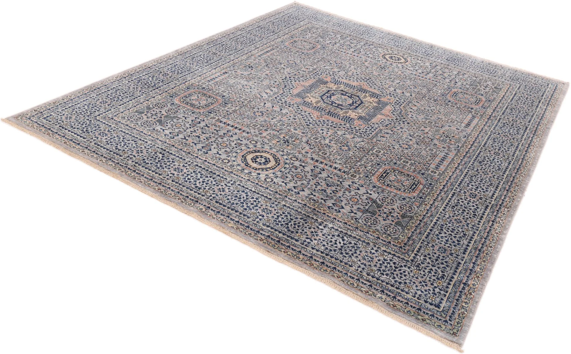 orientteppich-mamluk-249-x-305-cm-schurwolle-handgeknupft-24 Mamluk Afghan Rug — hand-knotted, 249 × 305 cm, Wool