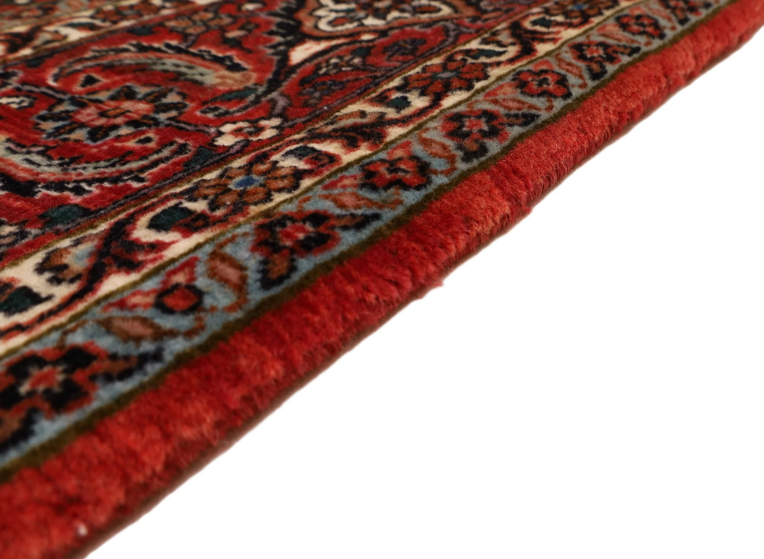 Hand-Knotted Wool Bijar Persian Rug, 237 × 169 cm