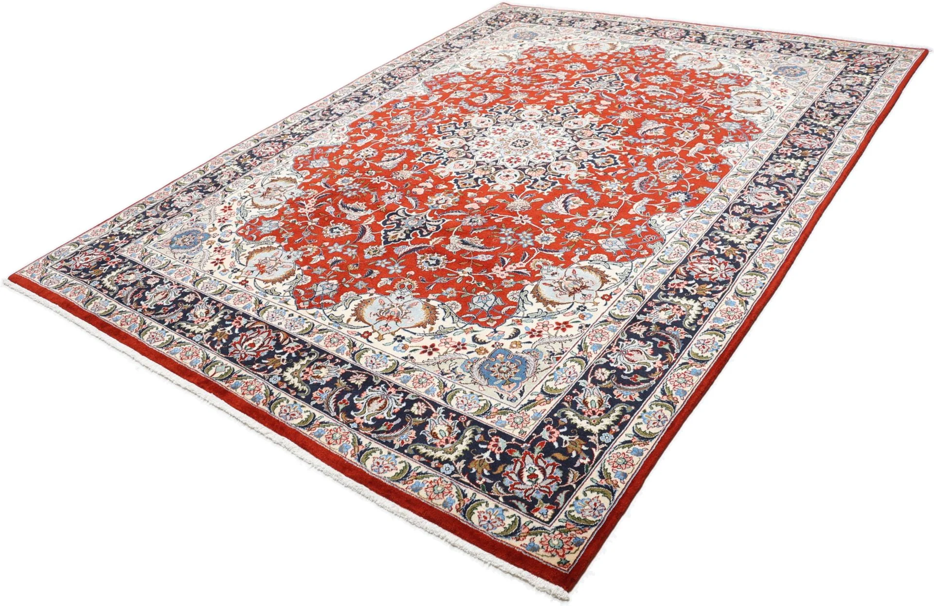 Kashmar Persian Rug — hand-knotted, 248 × 334 cm, Wool