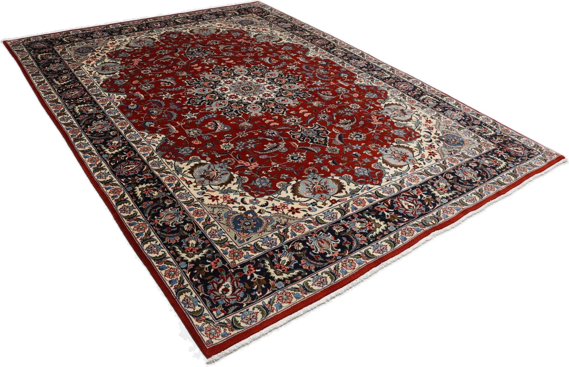 Kashmar Persian Rug — hand-knotted, 248 × 334 cm, Wool