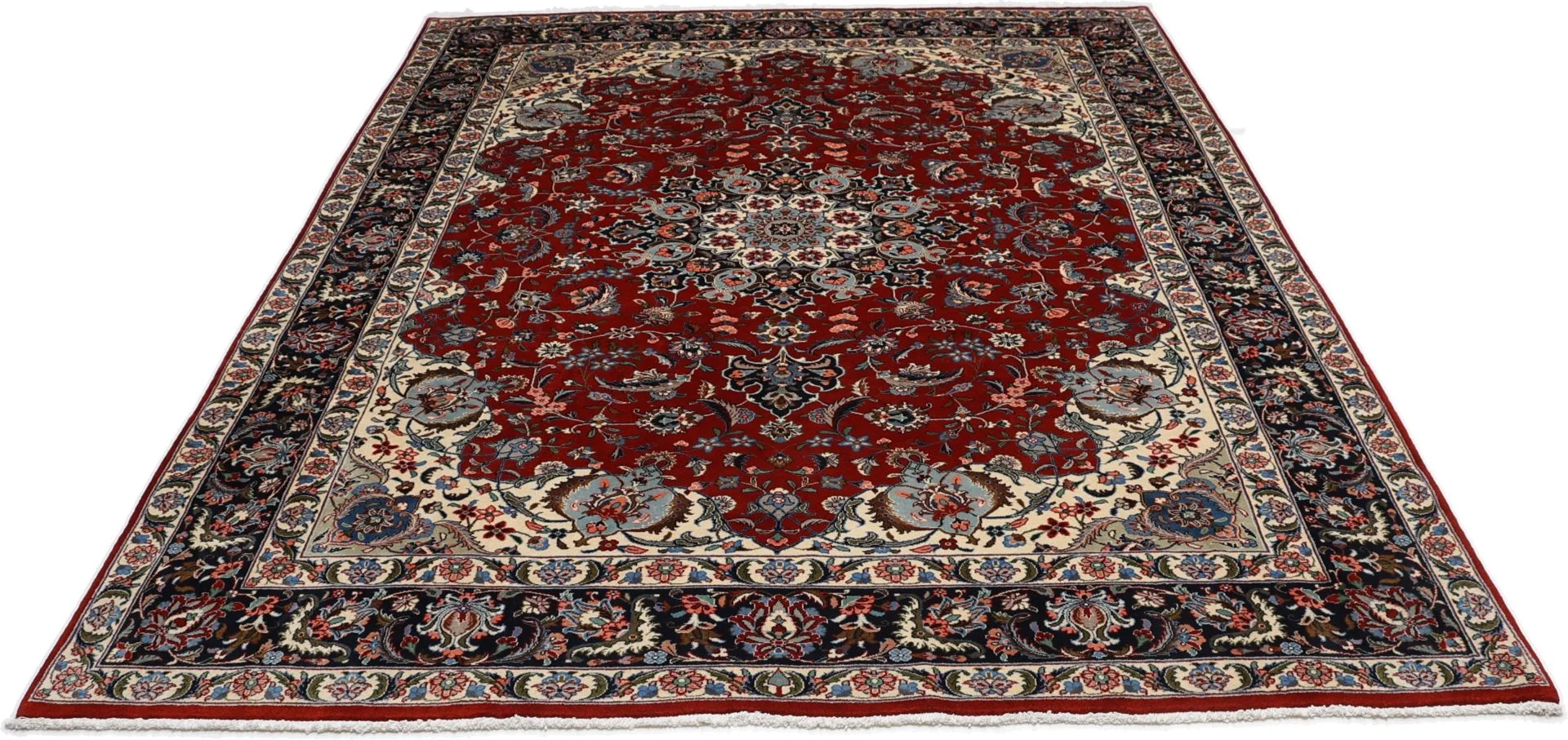 Kashmar Persian Rug — hand-knotted, 248 × 334 cm, Wool