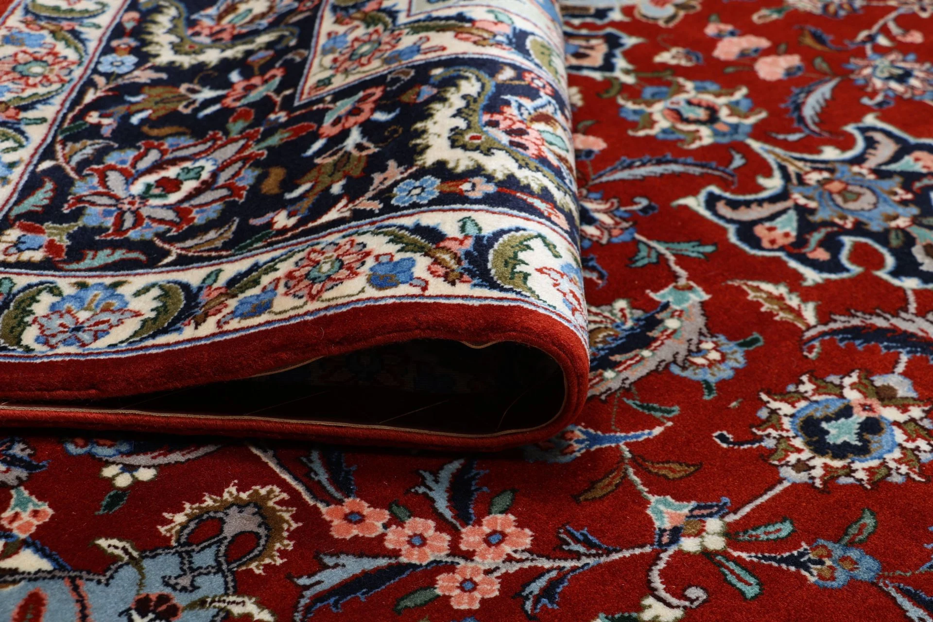 Kashmar Persian Rug — hand-knotted, 248 × 334 cm, Wool