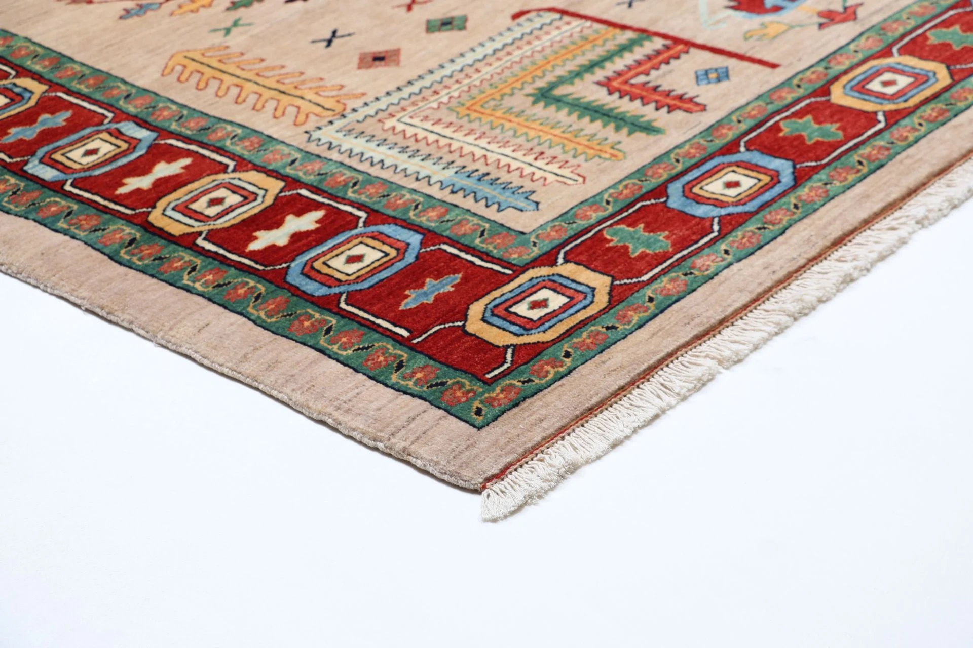perserteppich-heriz-230-x-292-cm-schurwolle-handgeknupft-14 Hand-Knotted Wool Heriz Persian Rug, 230 × 292 cm