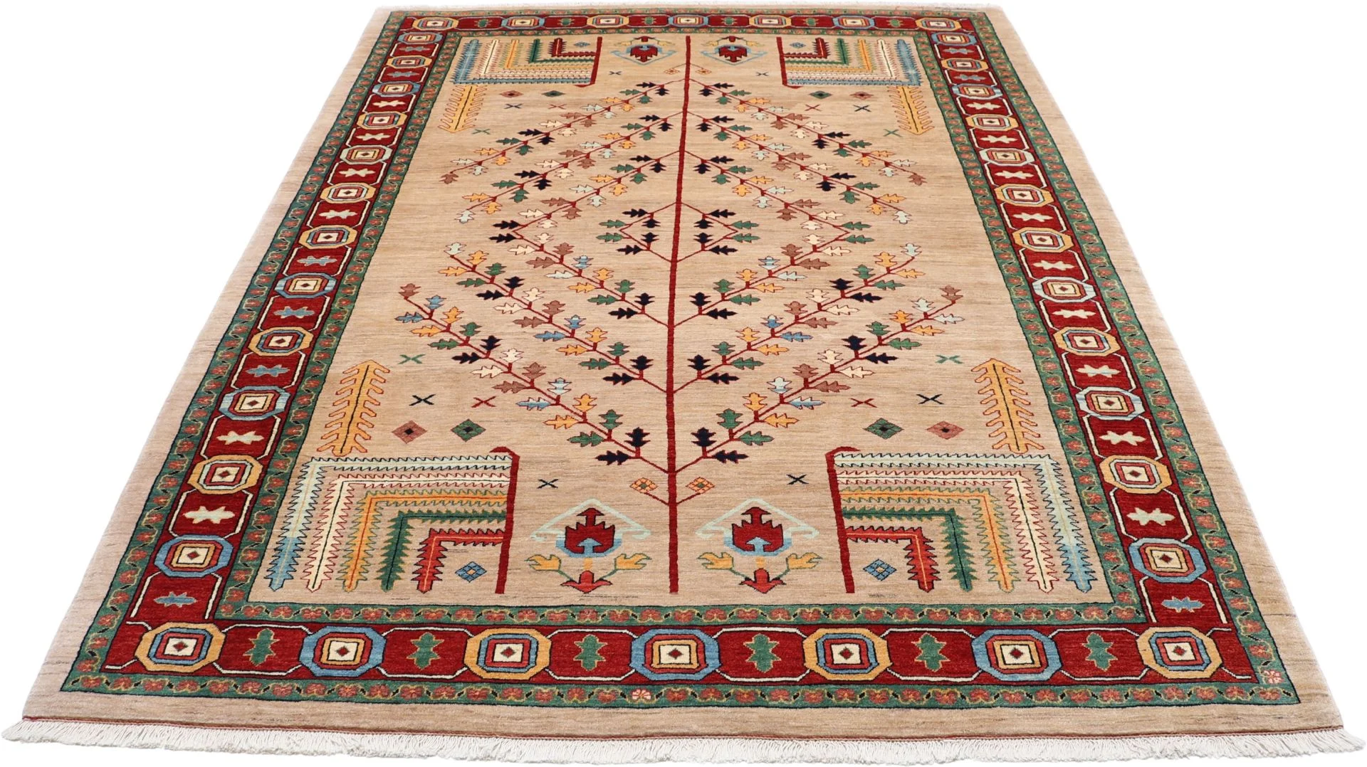 perserteppich-heriz-230-x-292-cm-schurwolle-handgeknupft-16 Hand-Knotted Wool Heriz Persian Rug, 230 × 292 cm