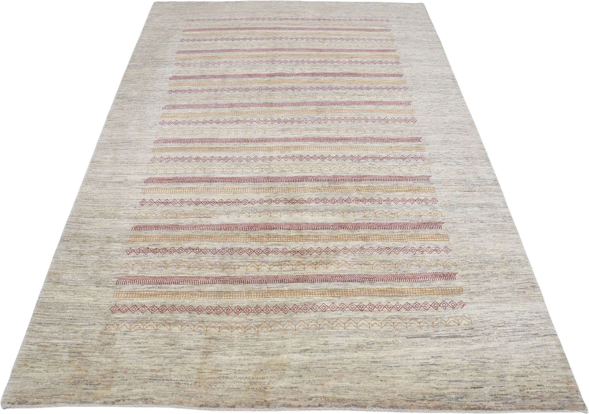 Loribaft Persian Rug — hand-knotted, 197 × 305 cm, Wool