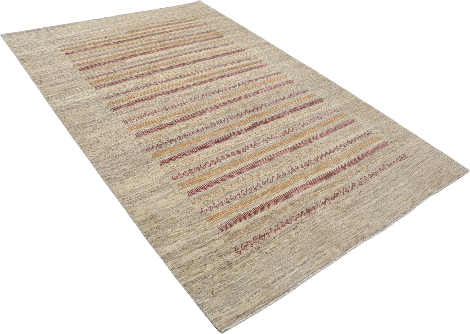 Loribaft Persian Rug — hand-knotted, 197 × 305 cm, Wool