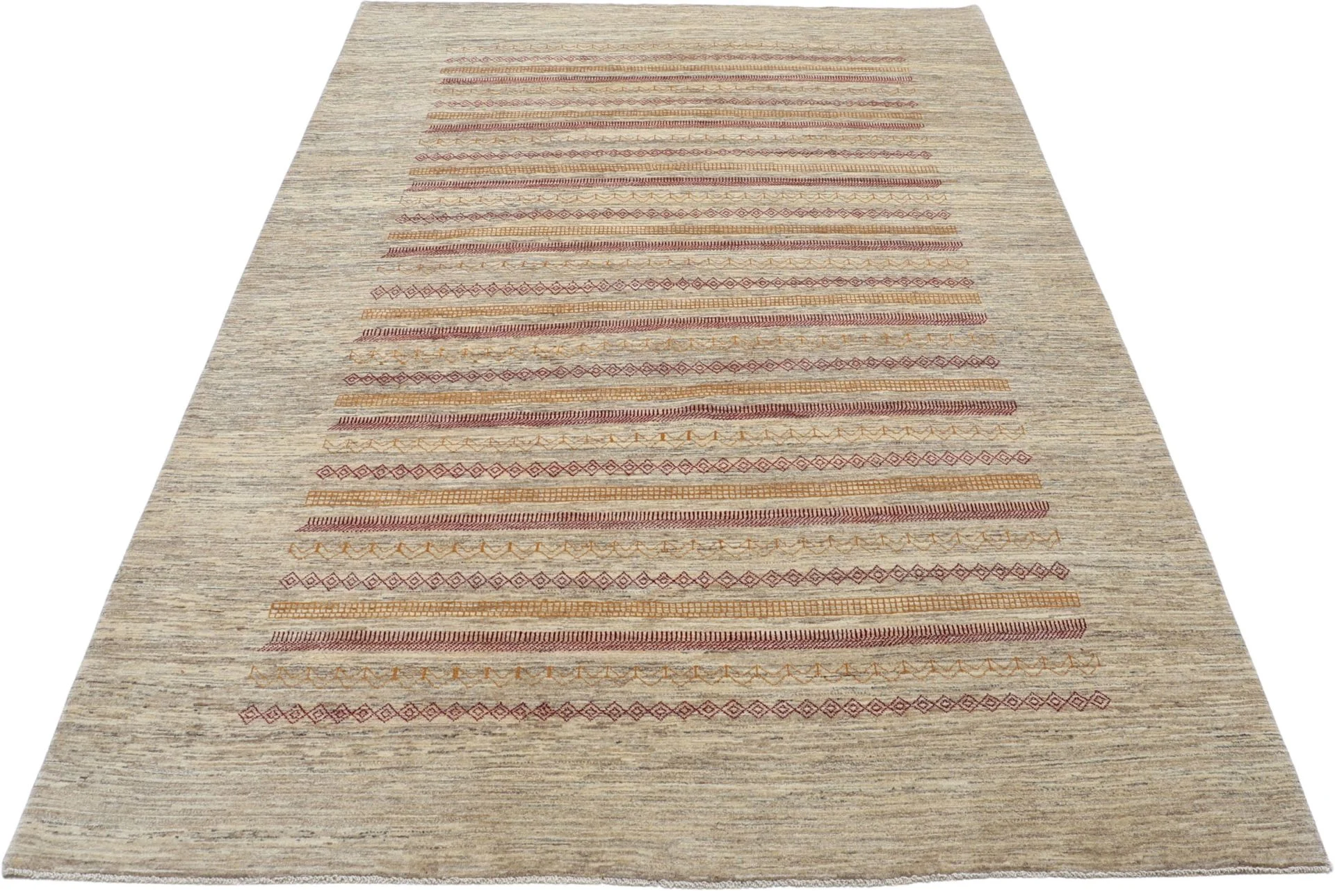 Loribaft Persian Rug — hand-knotted, 197 × 305 cm, Wool
