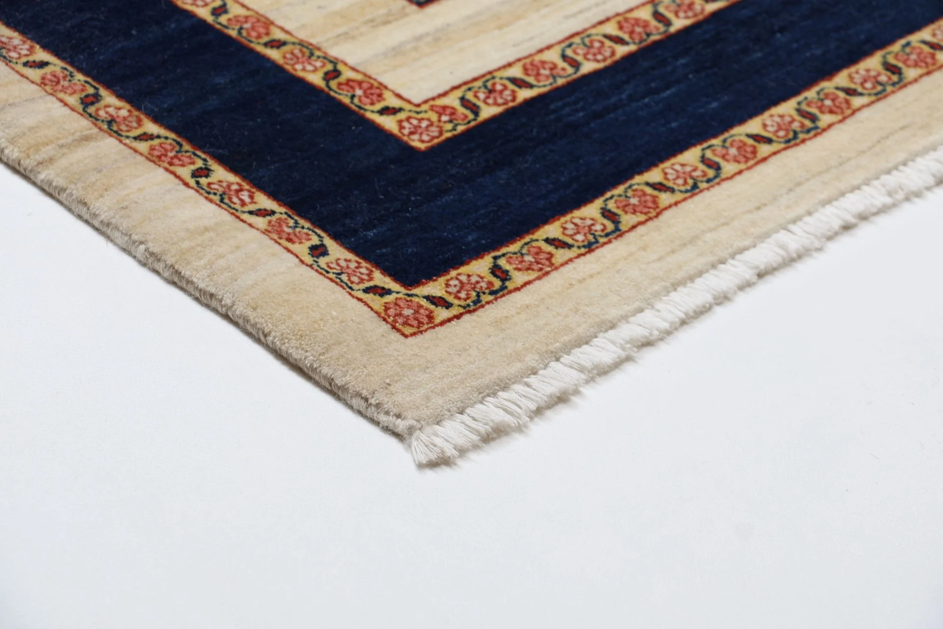Hand-Knotted Wool Loribaft Persian Rug, 215 × 302 cm
