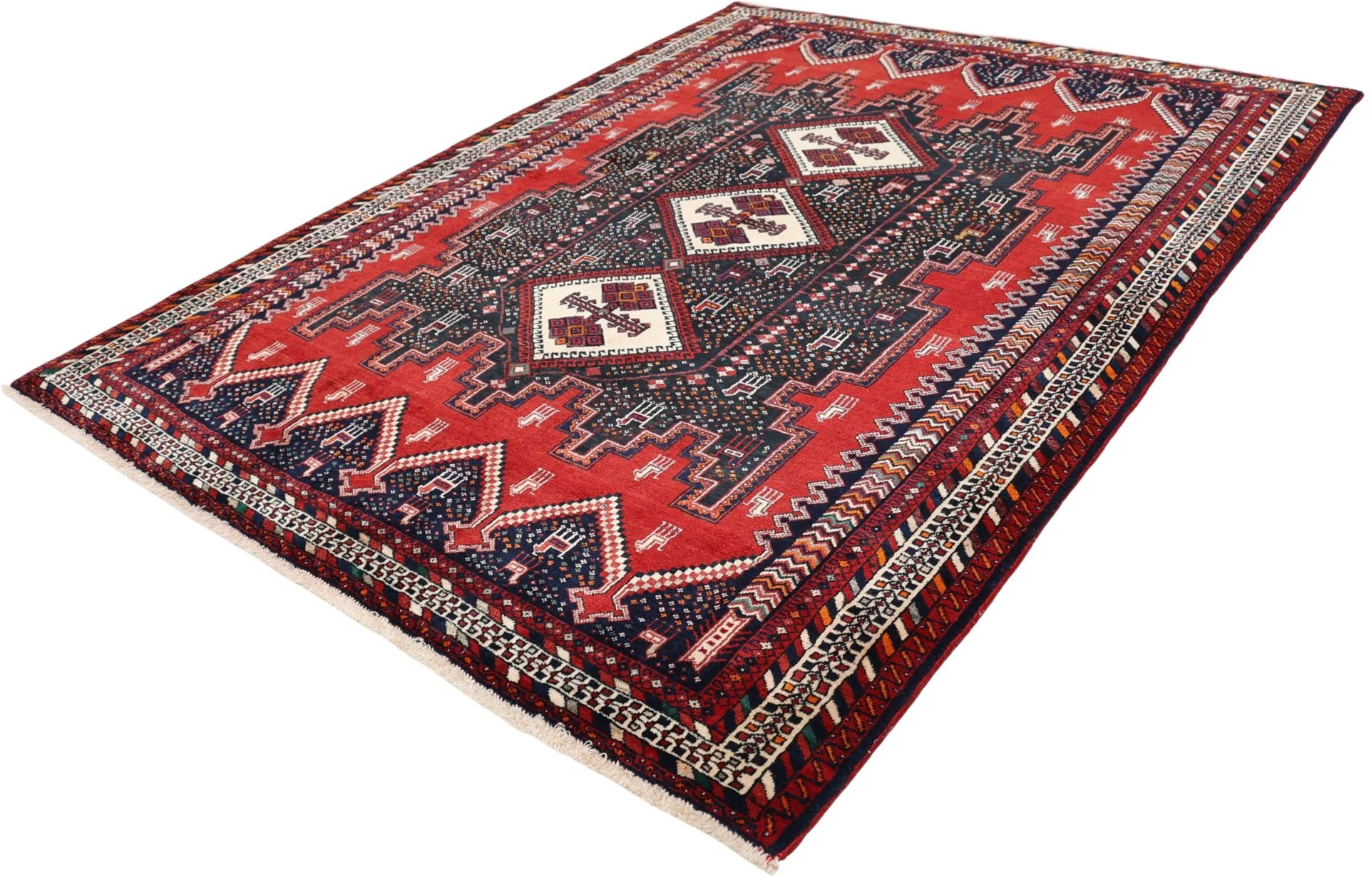 Persian Rug — hand-knotted, 180 × 240 cm, Wool