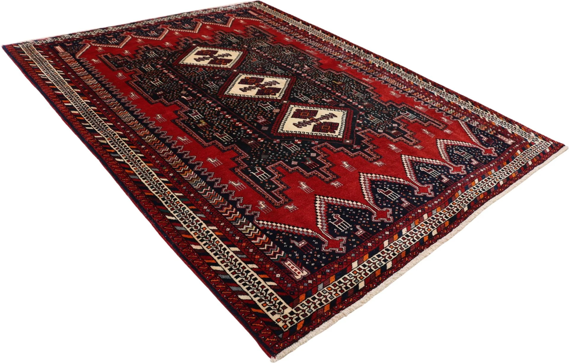 Persian Rug — hand-knotted, 180 × 240 cm, Wool