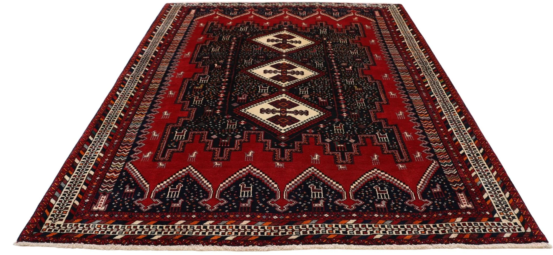 Persian Rug — hand-knotted, 180 × 240 cm, Wool
