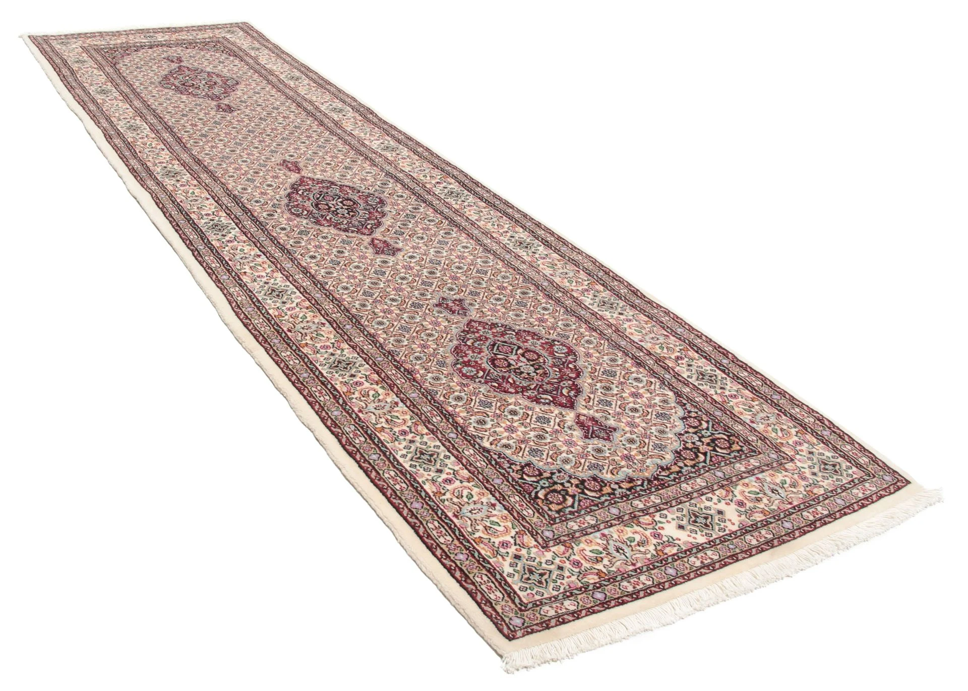 Moud Persian Rug 82 × 295 cm, Wool, hand-knotted