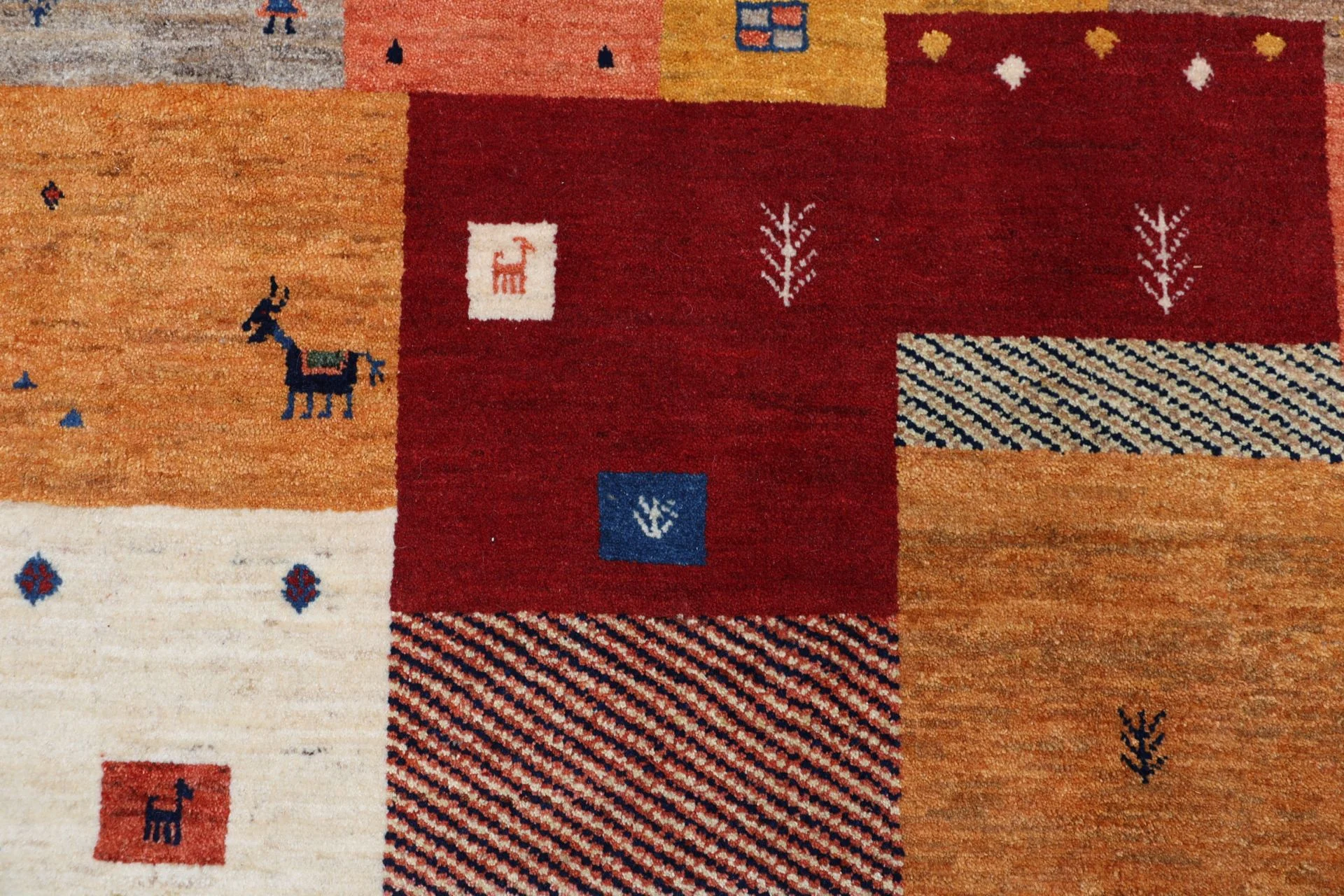 Loribaft Persian Rug — hand-knotted, 200 × 306 cm, Wool