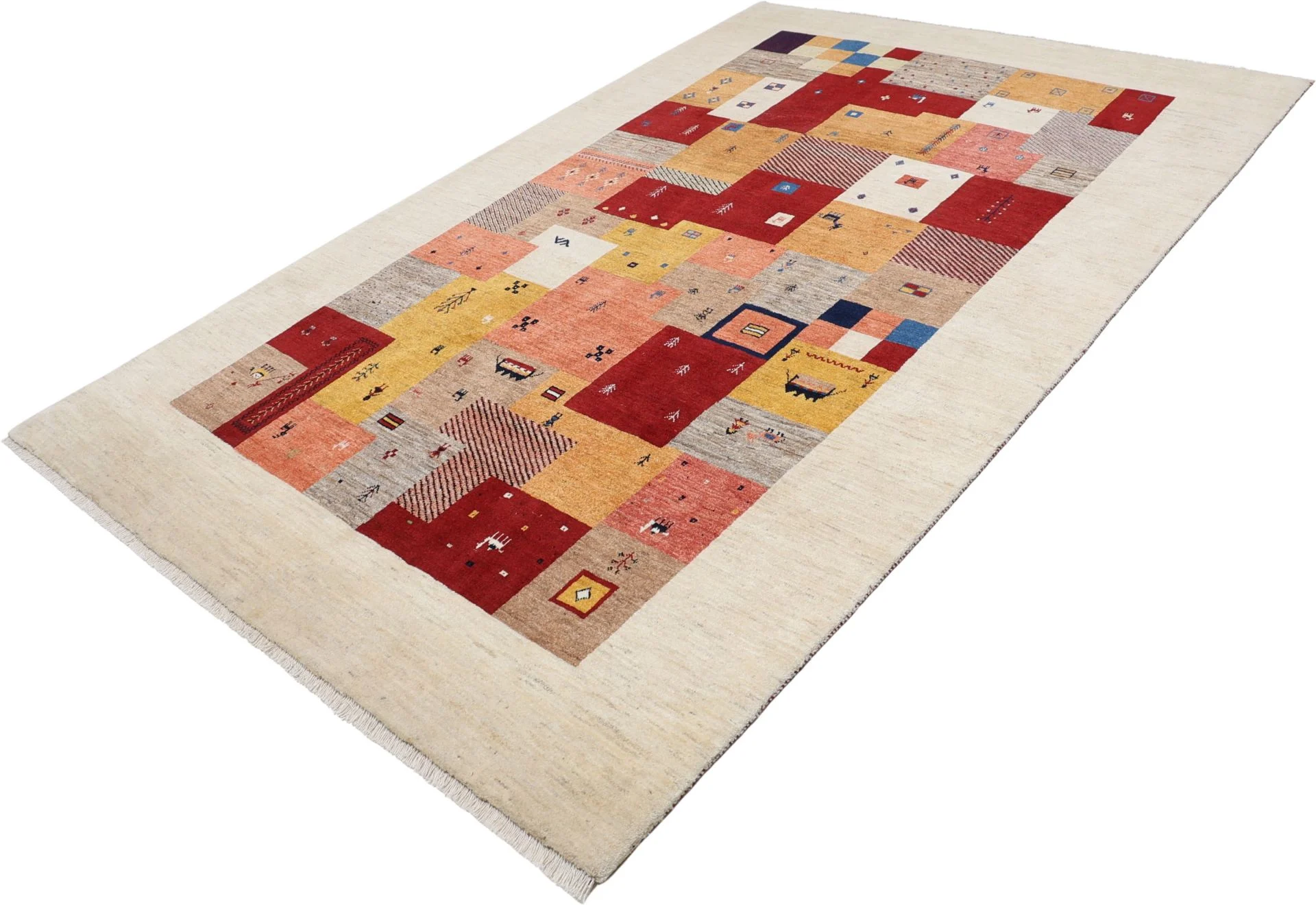Loribaft Persian Rug — hand-knotted, 200 × 306 cm, Wool