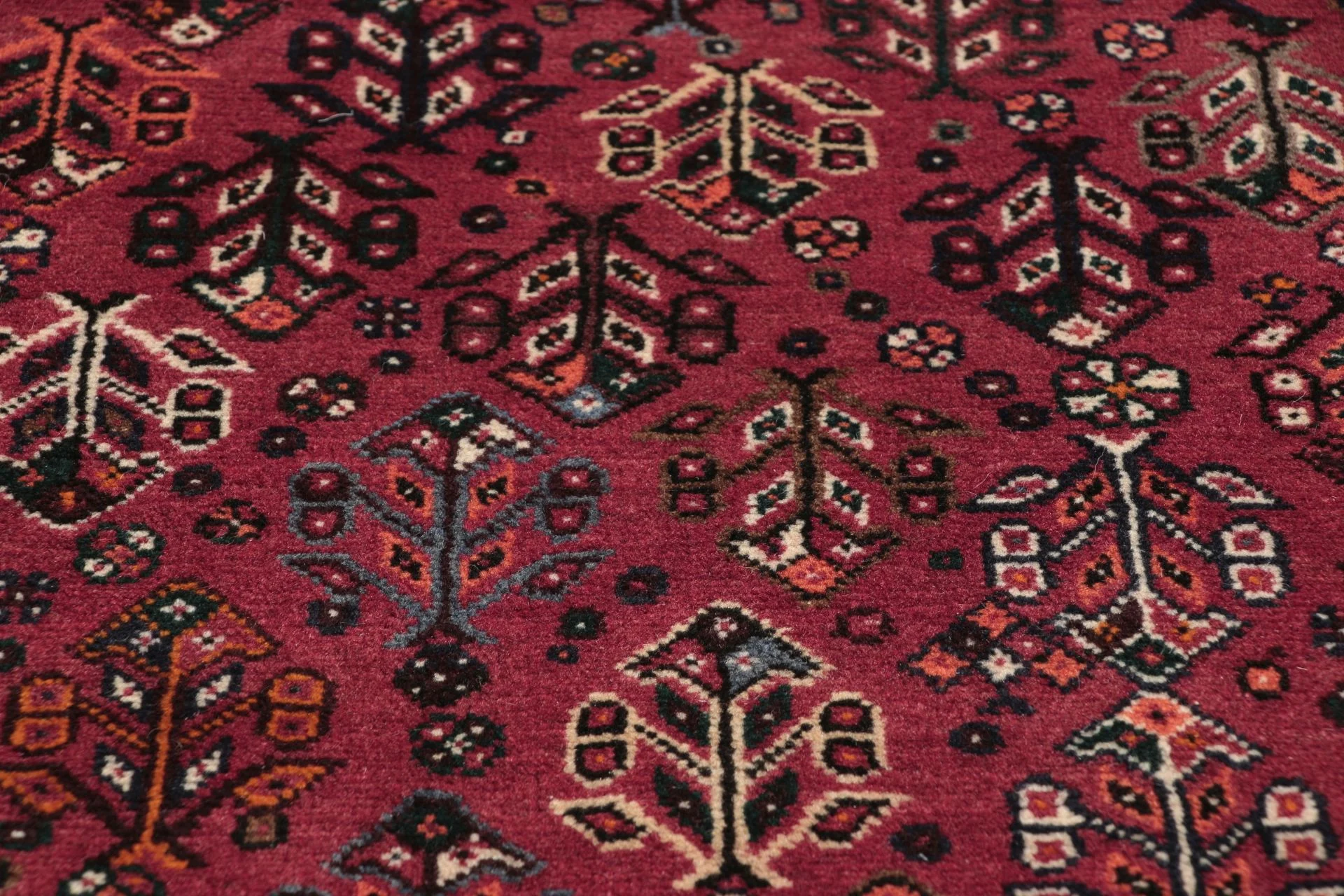 Qashqai Persian Rug — hand-knotted, 220 × 335 cm, Wool