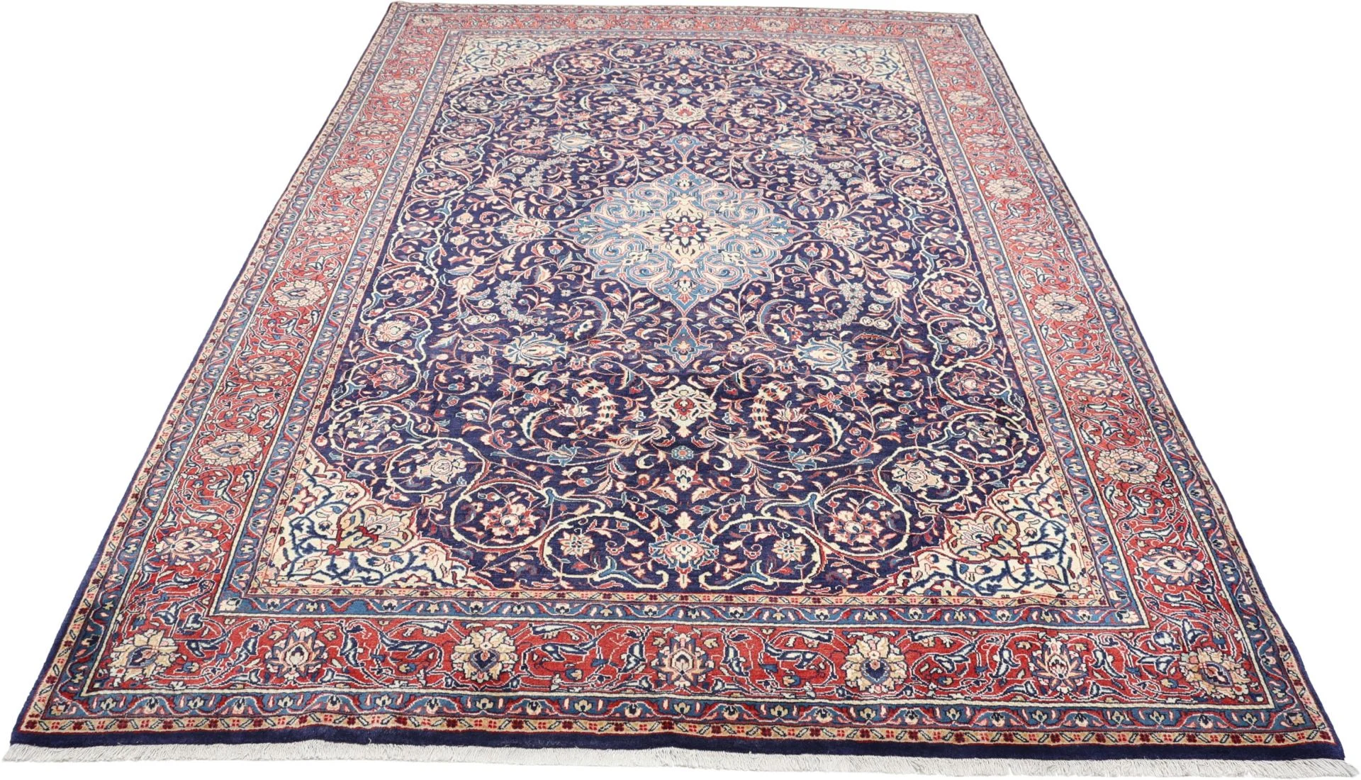 perserteppich-sarough-220-x-317-cm-schurwolle-handgeknupft-neu-7 Sarouk Persian Rug — hand-knotted, 220 × 317 cm, Wool