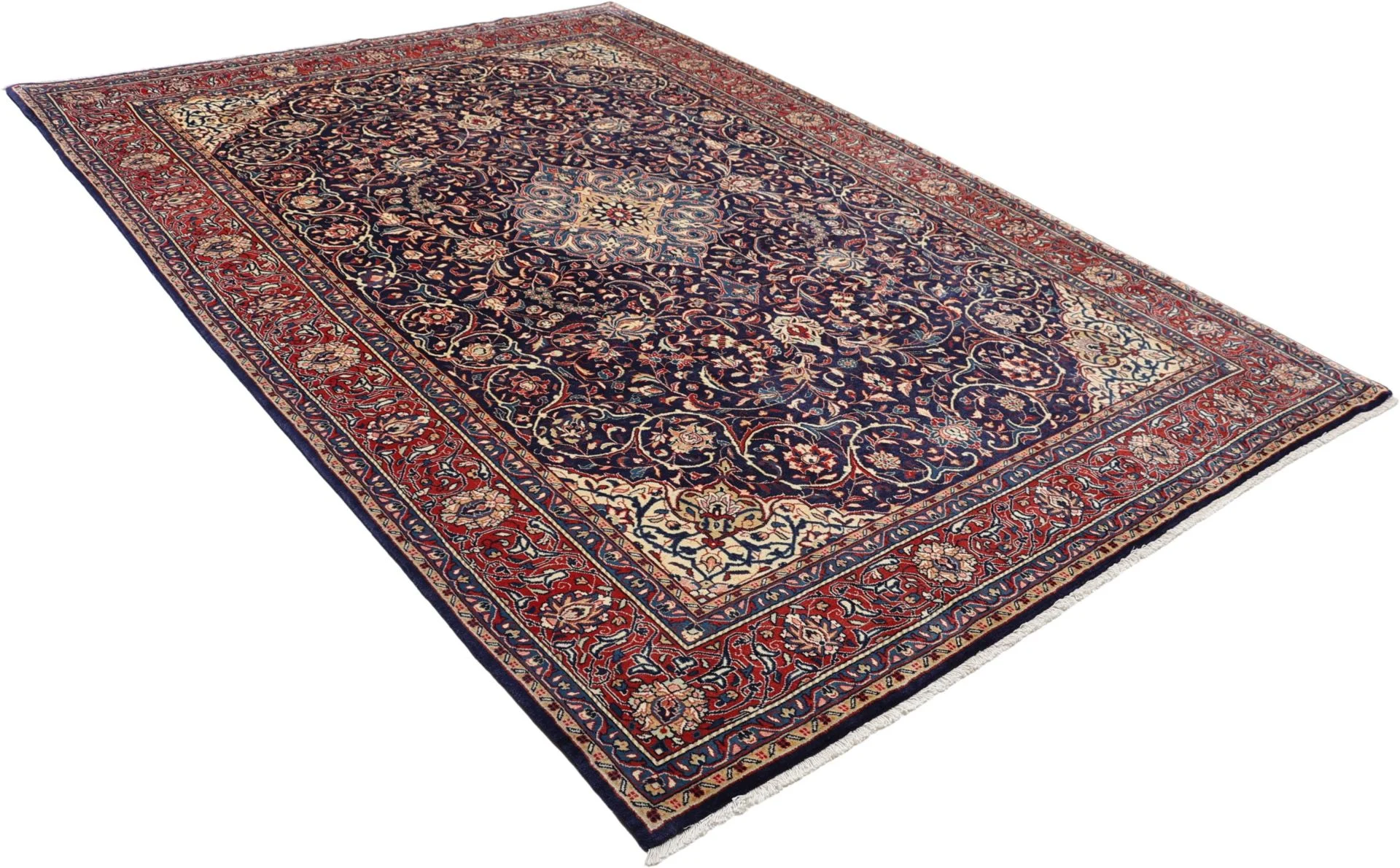 perserteppich-sarough-220-x-317-cm-schurwolle-handgeknupft-neu-11 Sarouk Persian Rug — hand-knotted, 220 × 317 cm, Wool