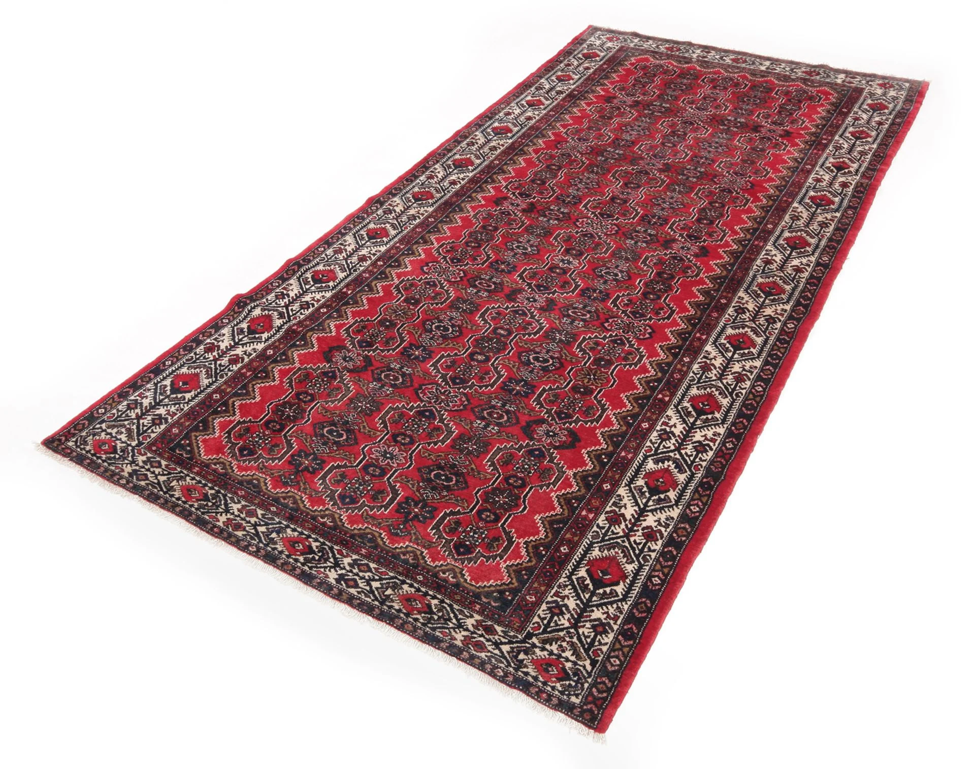 Persian Rug 168 × 356 cm, Wool, hand-knotted