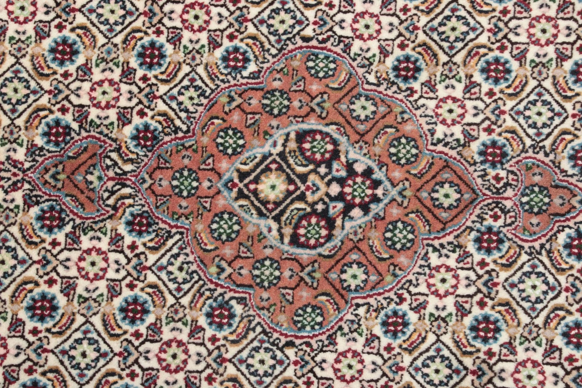 perserteppich-moud-80-x-295-cm-schurwolle-handgeknupft-floral-4 Hand-Knotted Wool Moud Persian Rug, 80 × 295 cm
