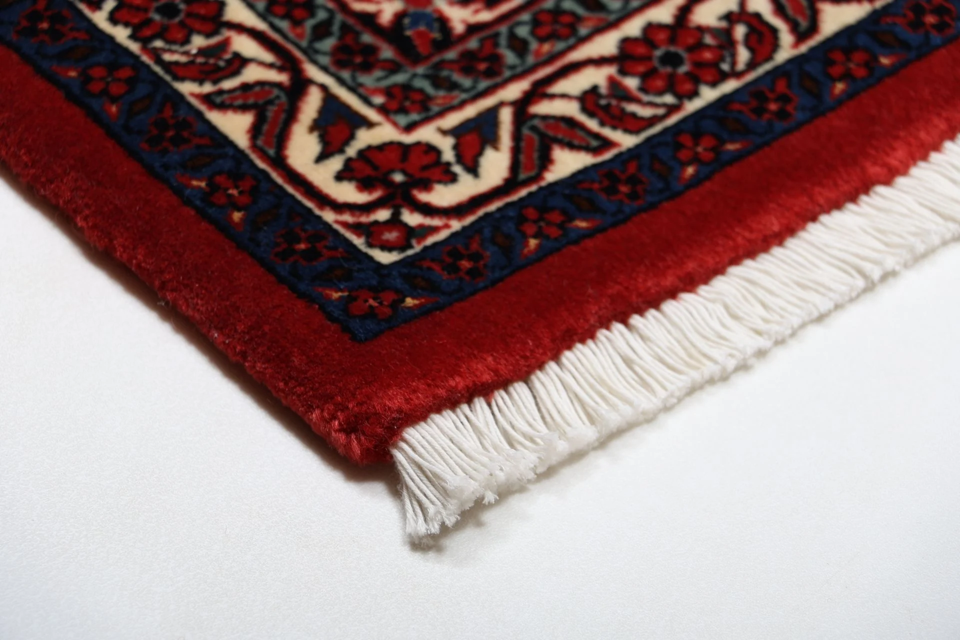 Hand-Knotted Wool Bijar Persian Rug, 206 × 210 cm