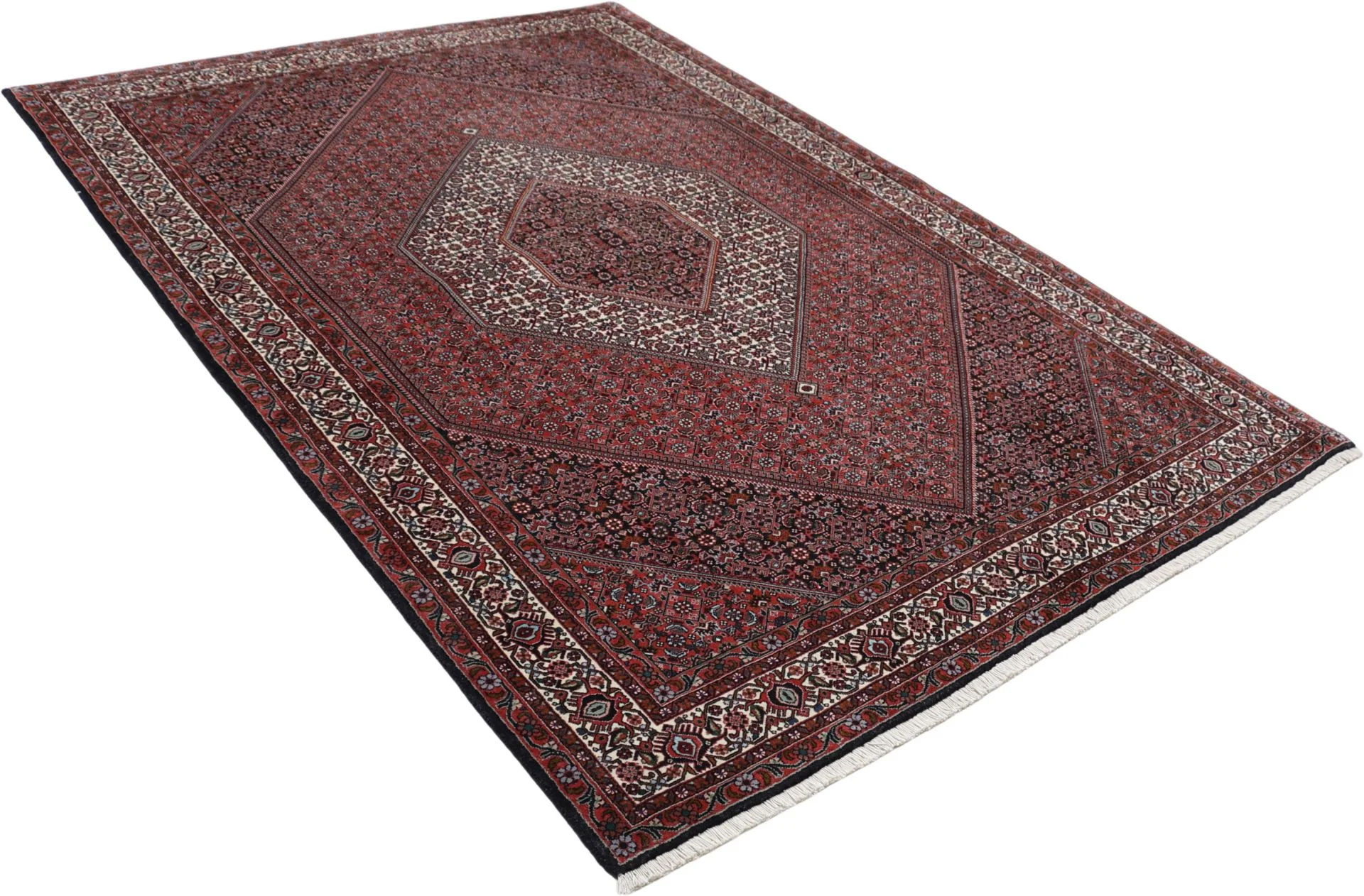 Bijar Persian Rug 170 × 245 cm, Wool, hand-knotted