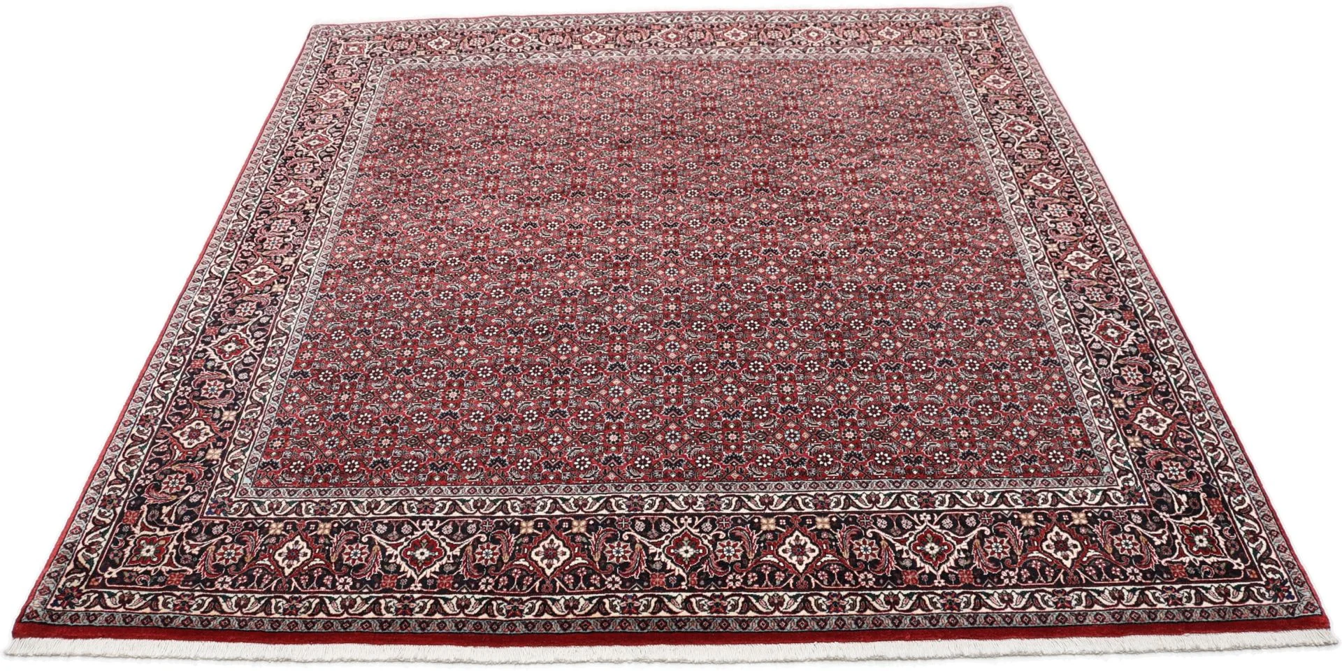 Bijar Persian Rug 203 × 215 cm, Wool, hand-knotted
