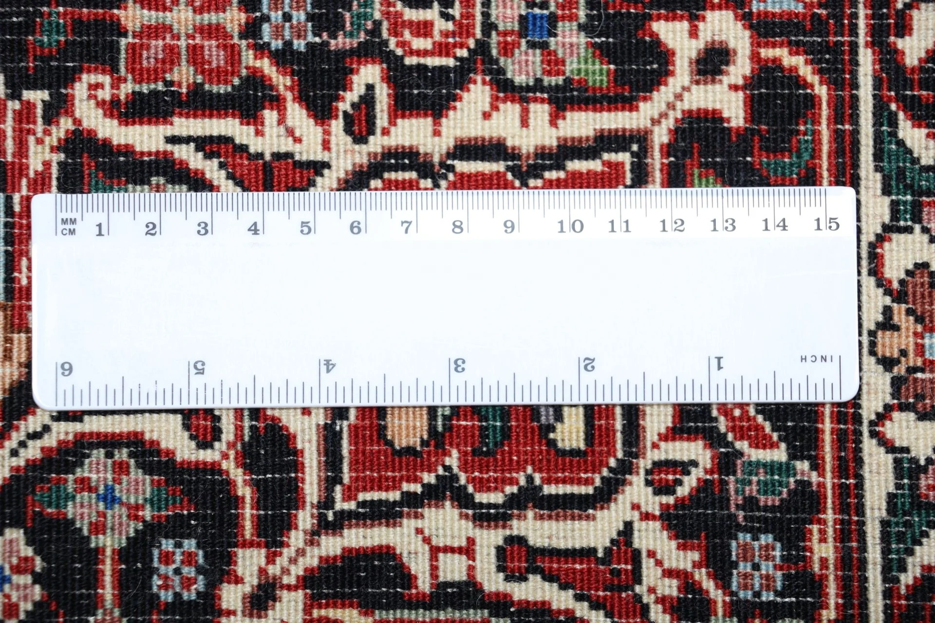 Bijar Persian Rug 203 × 215 cm, Wool, hand-knotted