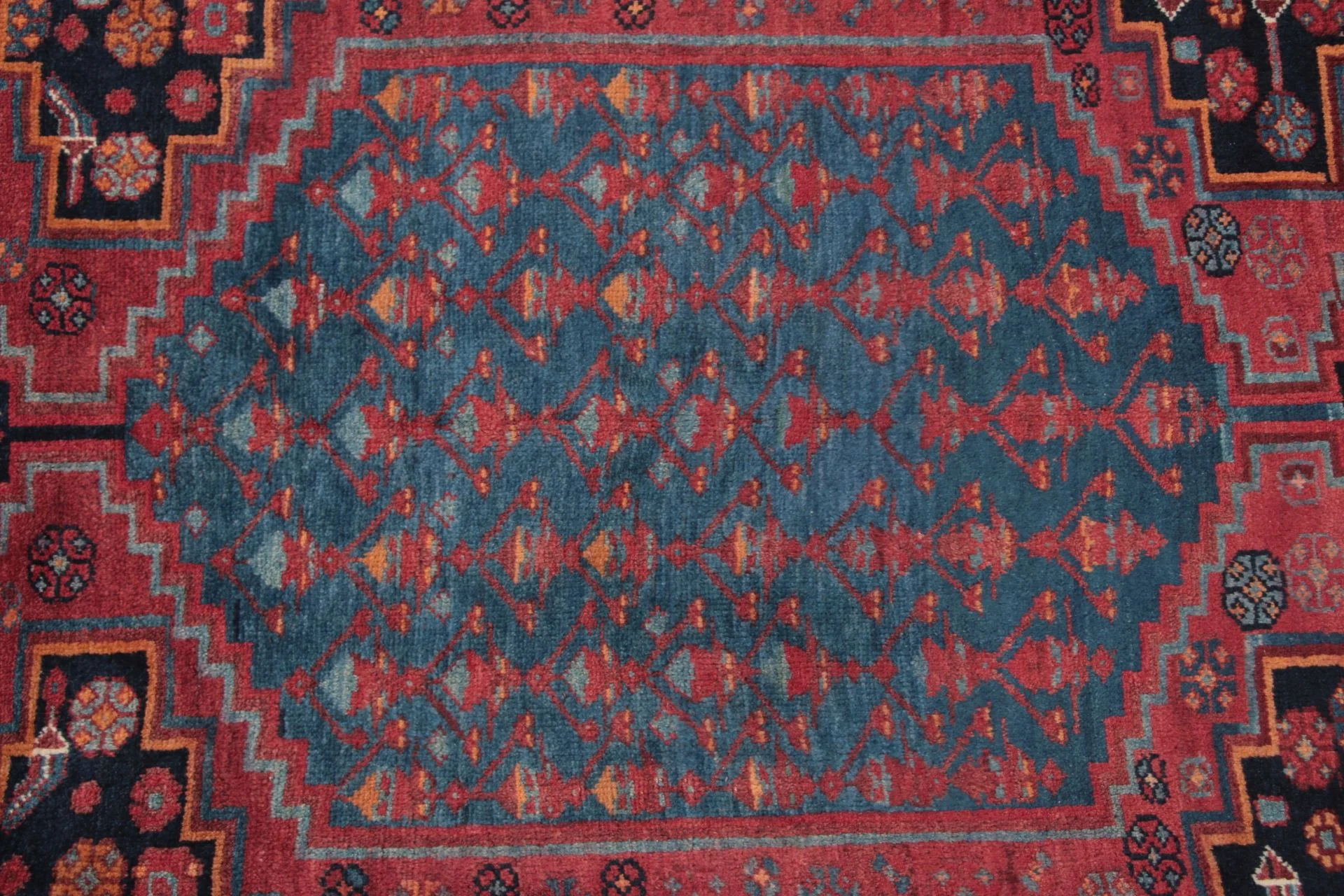 Bijar Persian Rug — hand-knotted, 125 × 320 cm, Wool