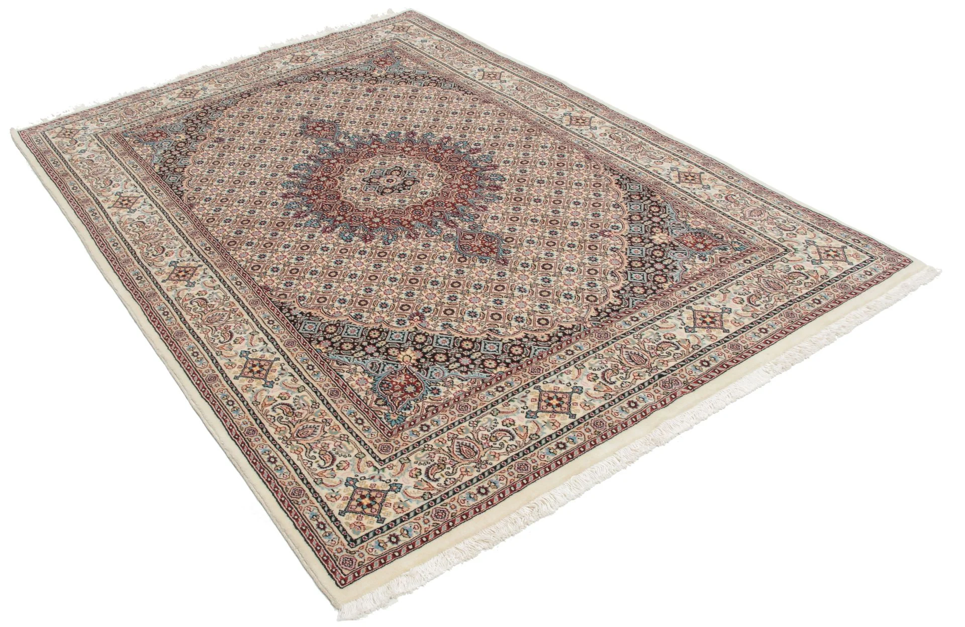 perserteppich-moud-148-x-210-cm-schurwolle-handgeknupft-floral-1 Moud Persian Rug 148 × 210 cm, Wool, hand-knotted