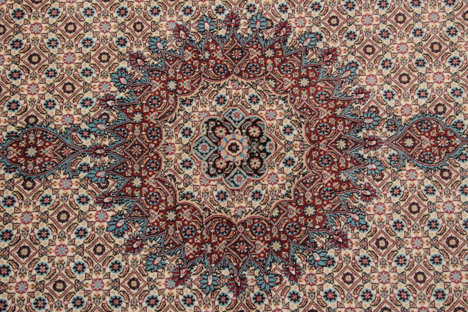 perserteppich-moud-148-x-210-cm-schurwolle-handgeknupft-floral-2 Moud Persian Rug 148 × 210 cm, Wool, hand-knotted