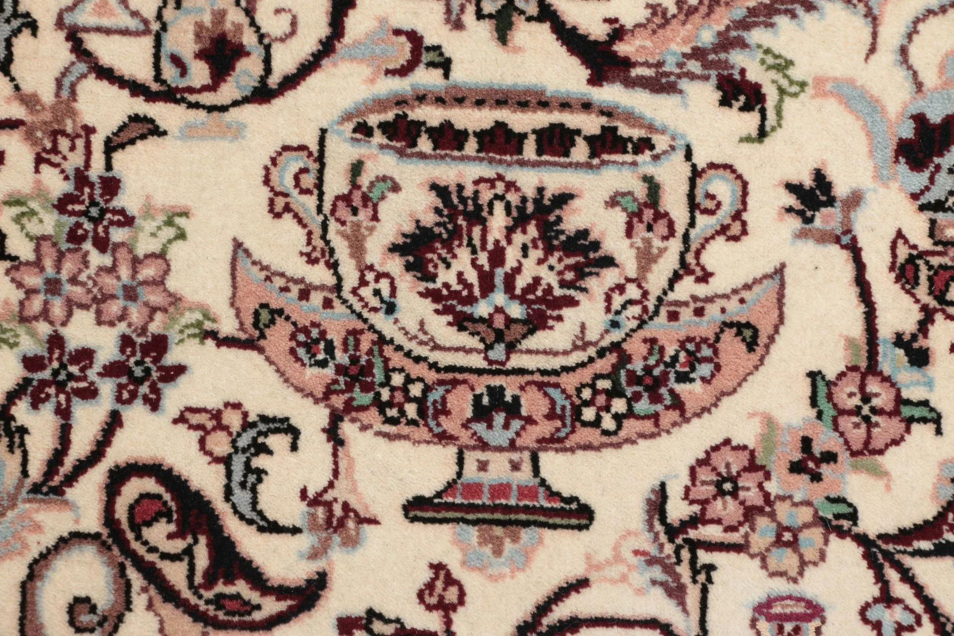 Hand-Knotted Wool Kashmar Persian Rug, 75 × 392 cm