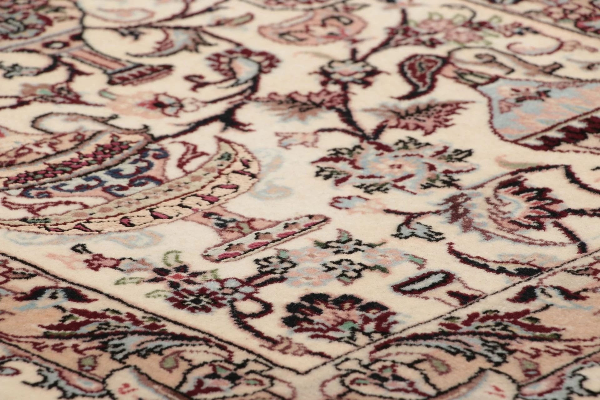Hand-Knotted Wool Kashmar Persian Rug, 75 × 392 cm