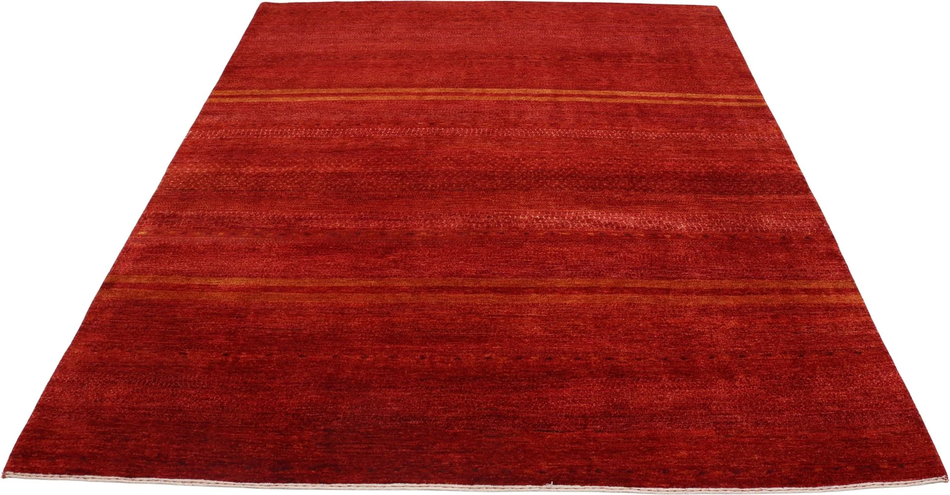 Hand-Knotted Wool Loribaft Indian Rug, 244 × 295 cm