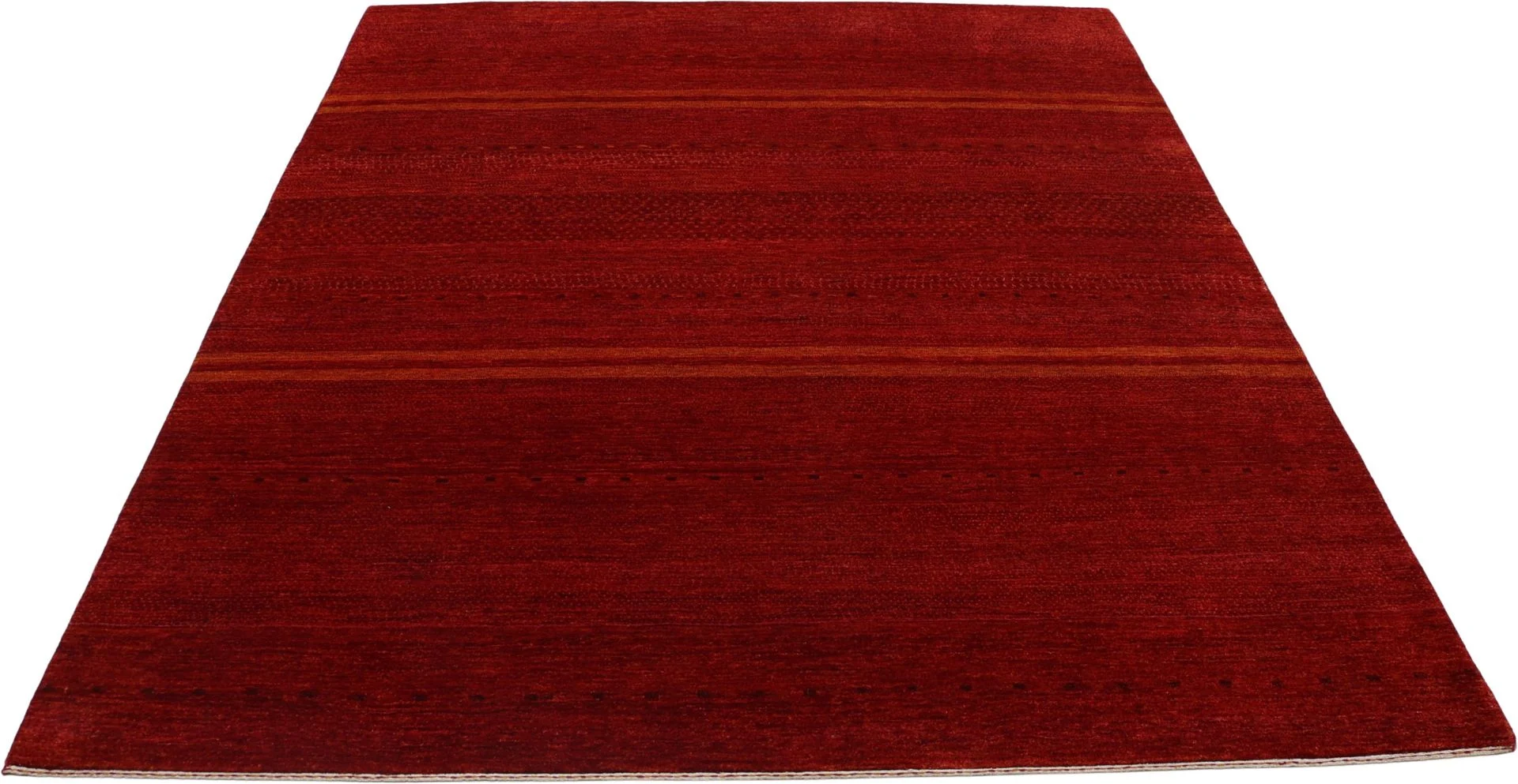 Hand-Knotted Wool Loribaft Indian Rug, 244 × 295 cm