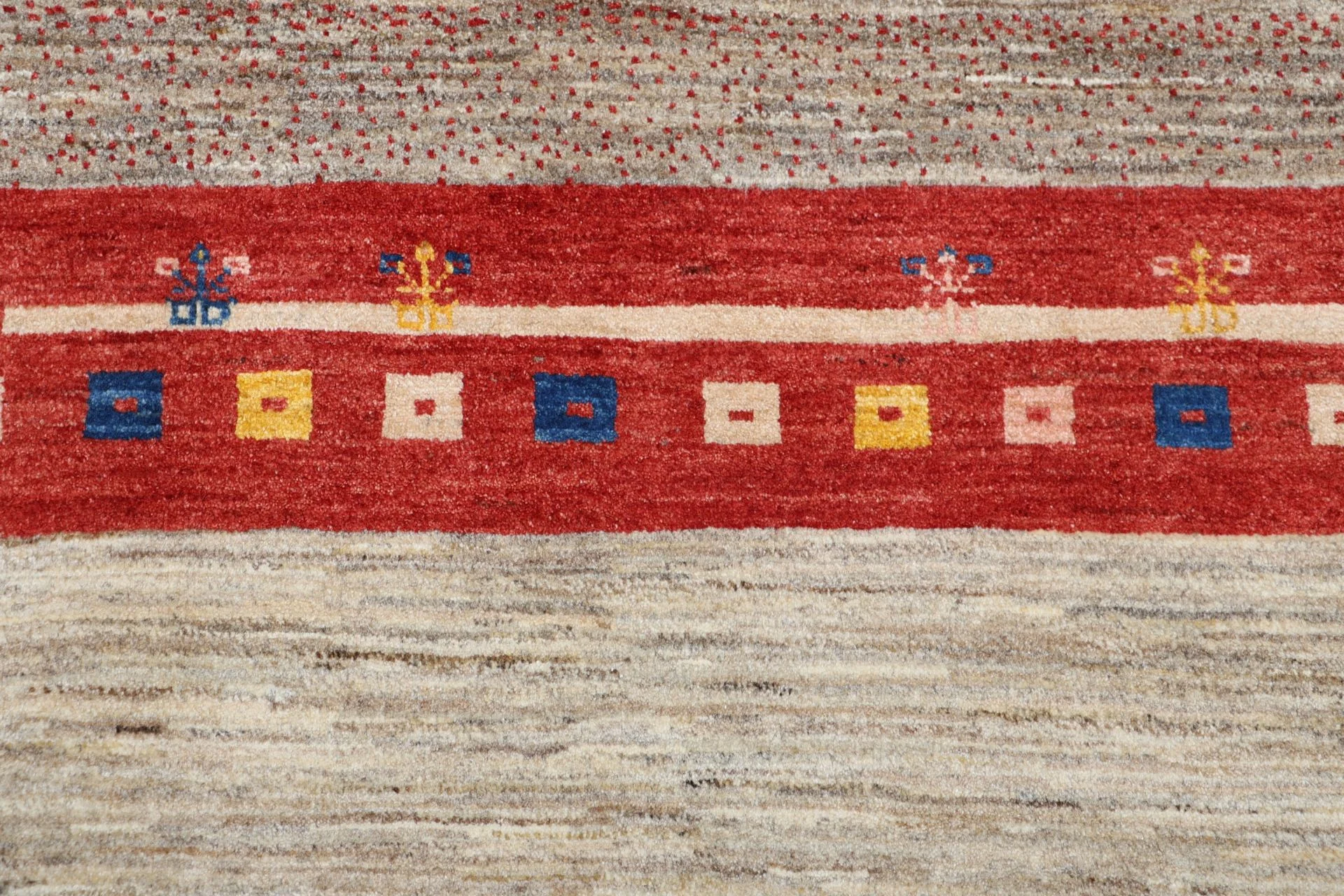 Hand-Knotted Wool Loribaft Persian Rug, 195 × 290 cm